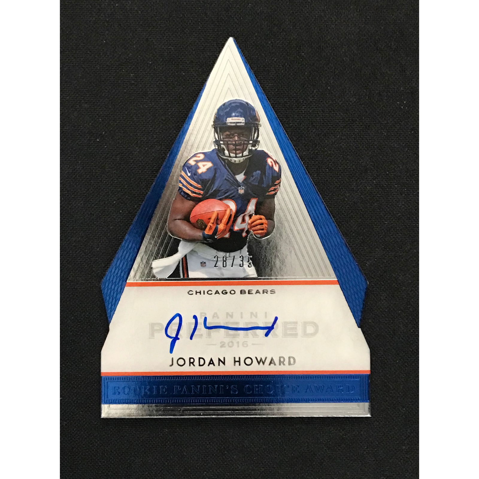 2016 Jordan Howard Auto Jersy Rookie 28/35 (1 of 2)