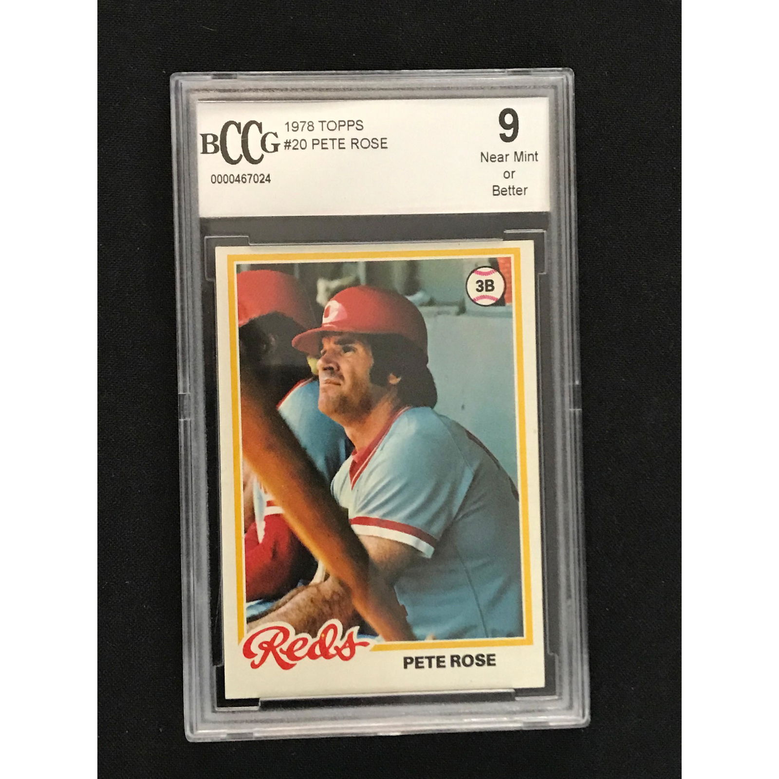 1978 Topps Pete Rose Bccg 9 (1 of 2)