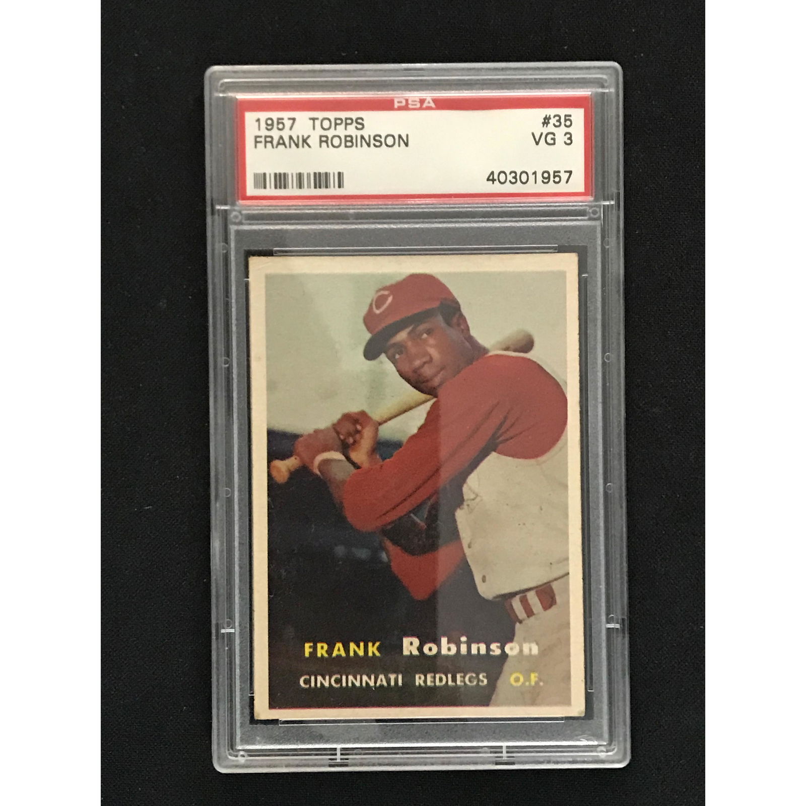1957 Topps Frank Robinson Psa 3 (1 of 2)