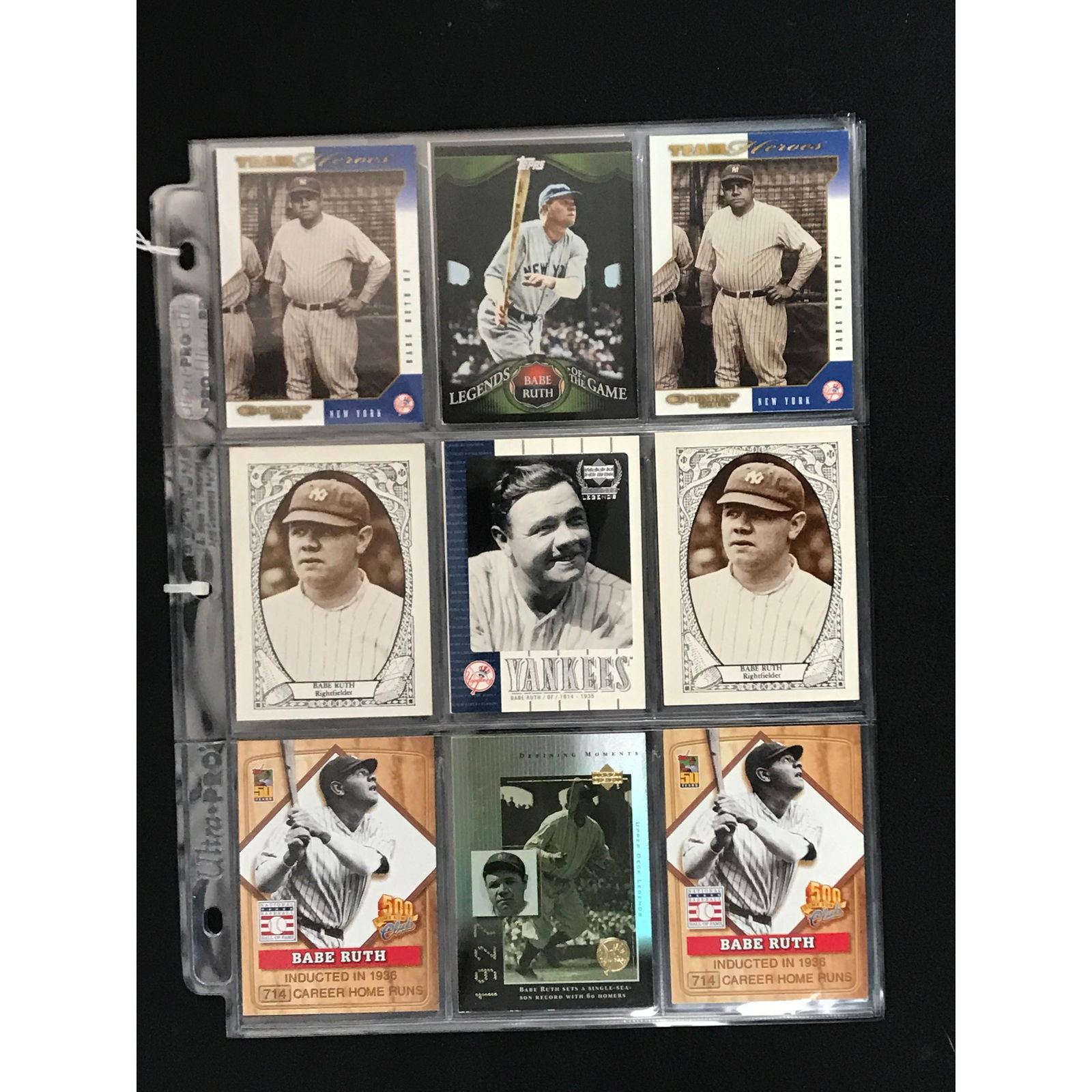 25 Babe Ruth Cards With Inserts (1 of 6)