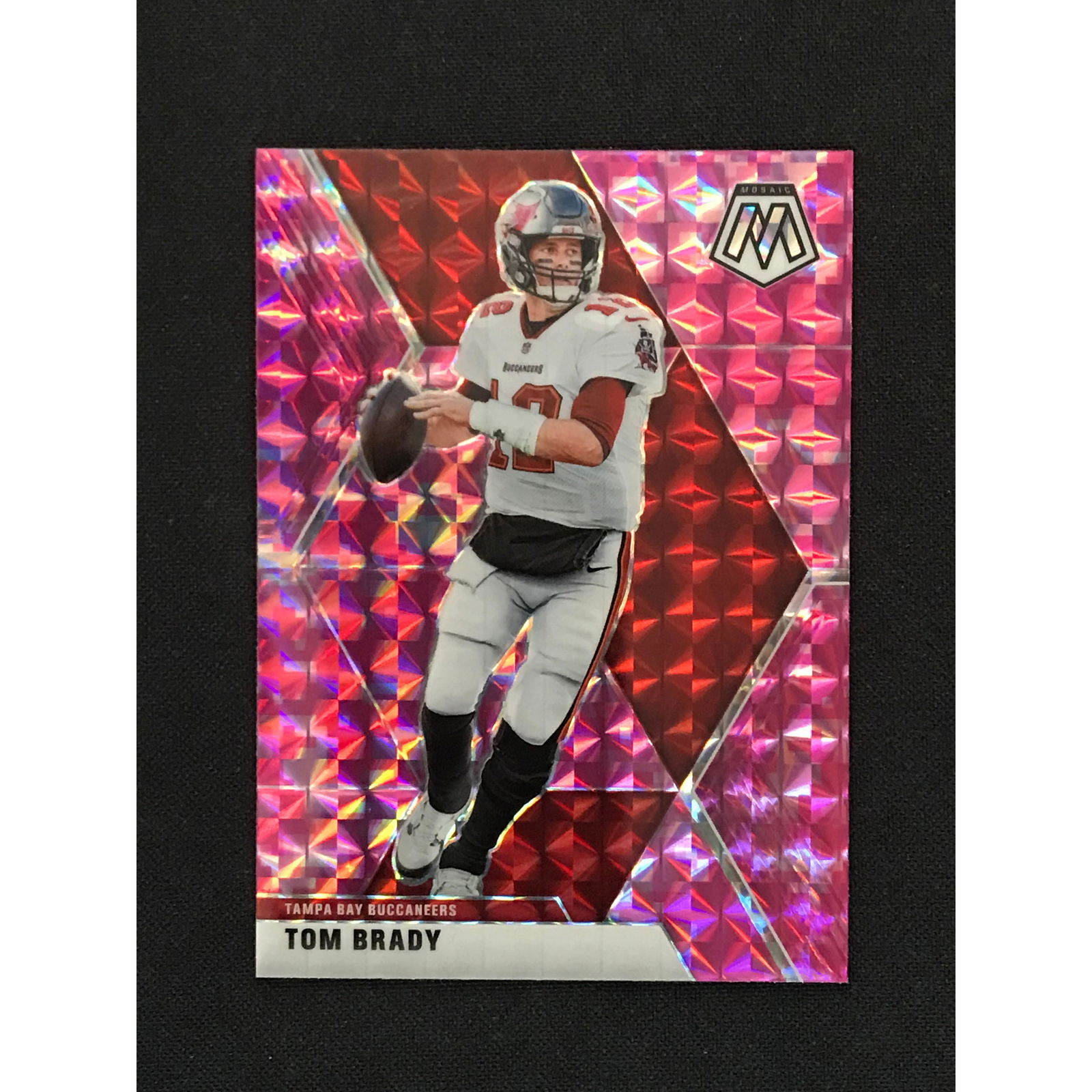 2020 Mosaic Pink Prizm Tom Brady High Grade (1 of 2)