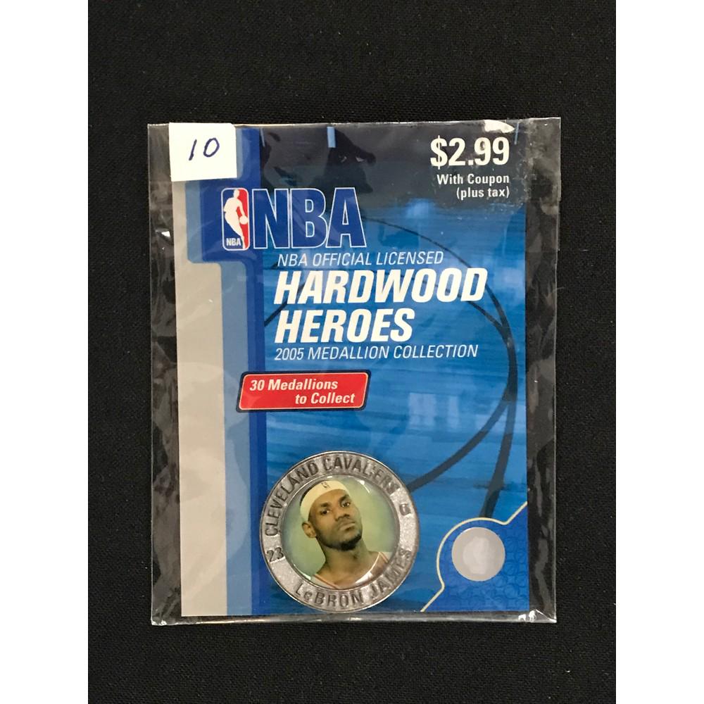 2005 Lebron James Hardwood Heroes Medallion (1 of 2)