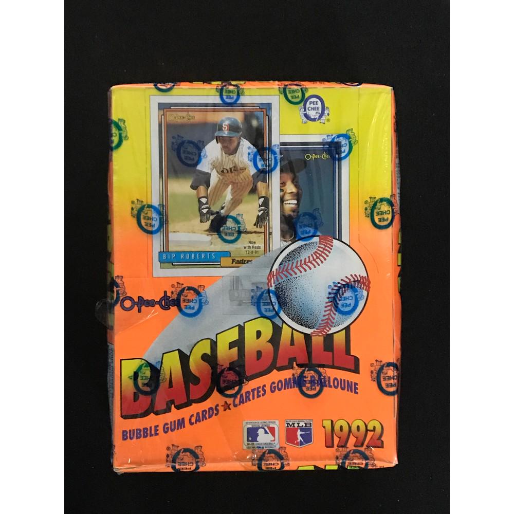 1992 Opc Baseball Sealed Wax Box (1 of 2)