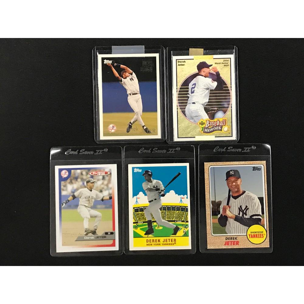7 Derek Jeter Cards With Rookie (1 of 4)