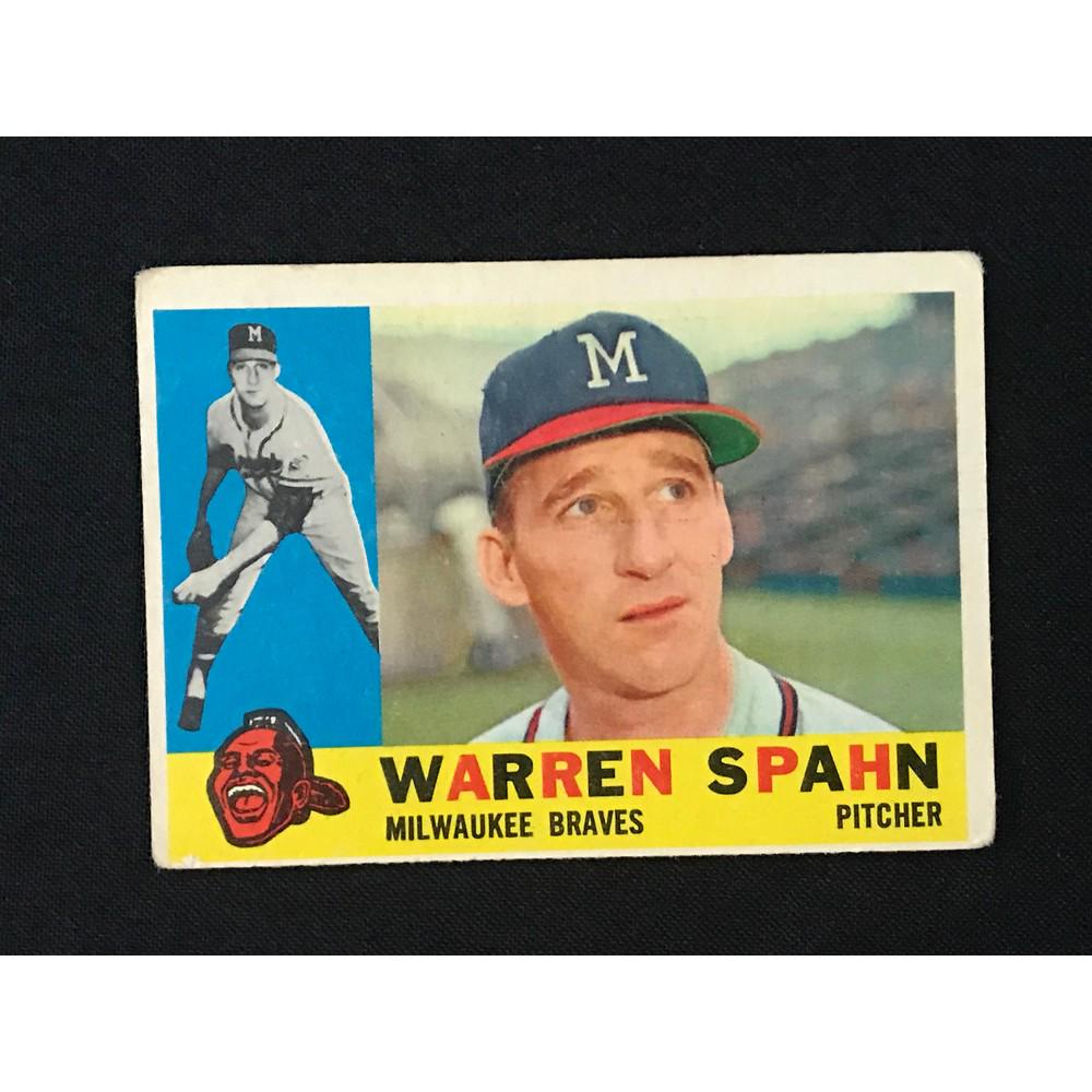 1960 Topps Warren Spahn Card (1 of 2)