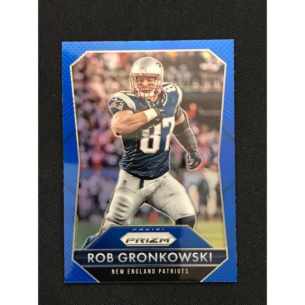 2015 Panini Blue Prizm Rob Gronkowski (1 of 2)