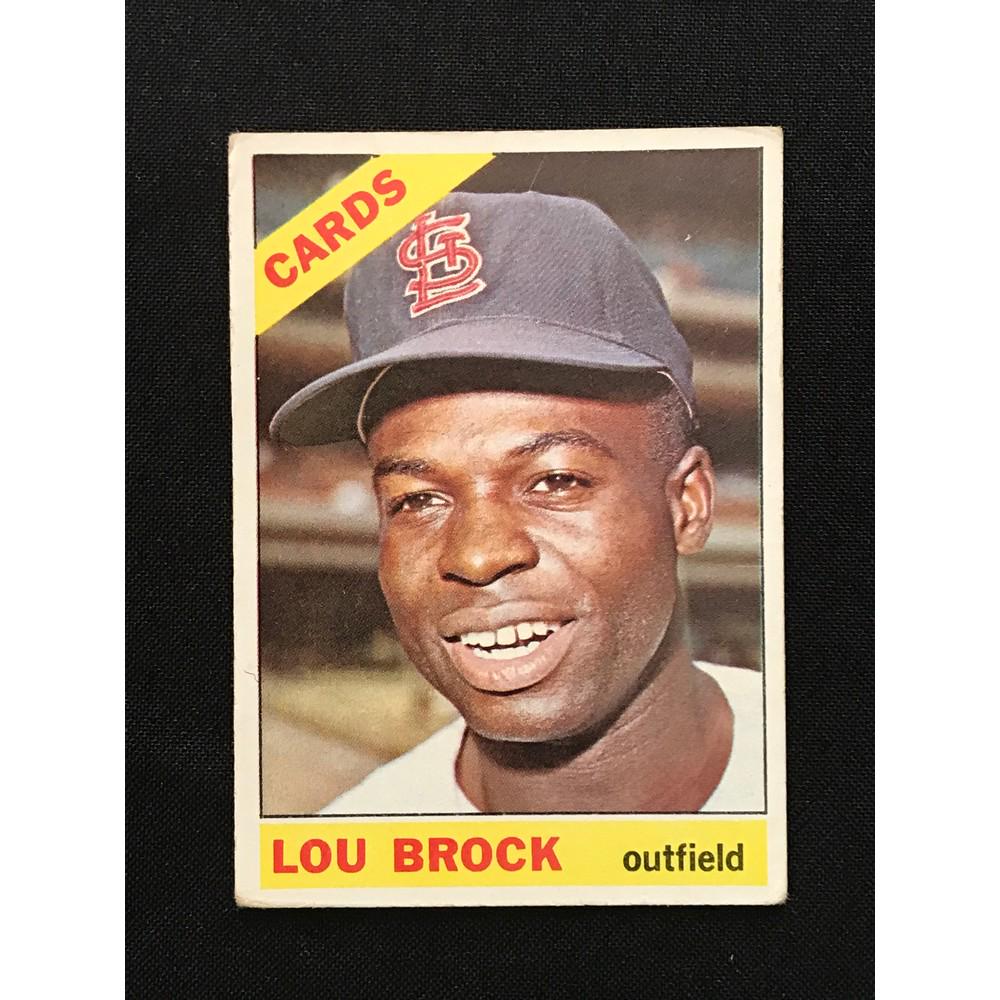 1966 Topps Lou Brock Card (1 of 2)
