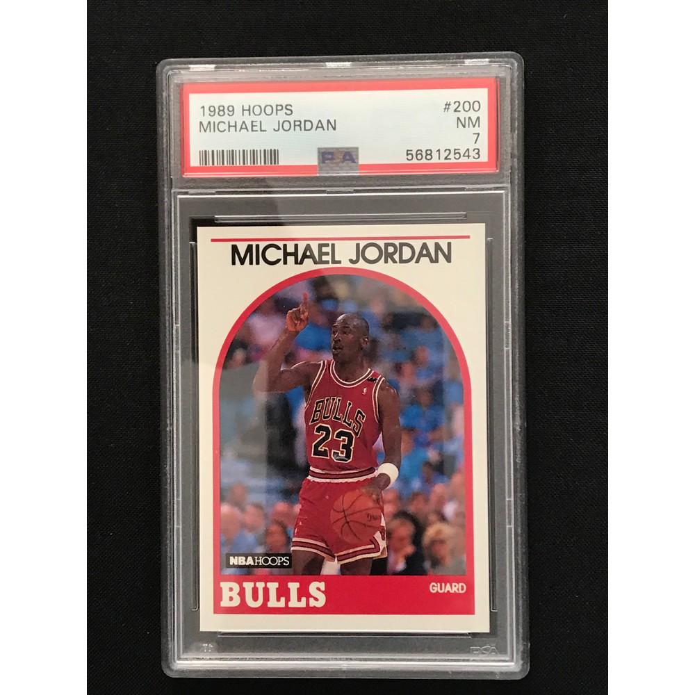 1989 Hoops Michael Jordan Psa 7 (1 of 2)