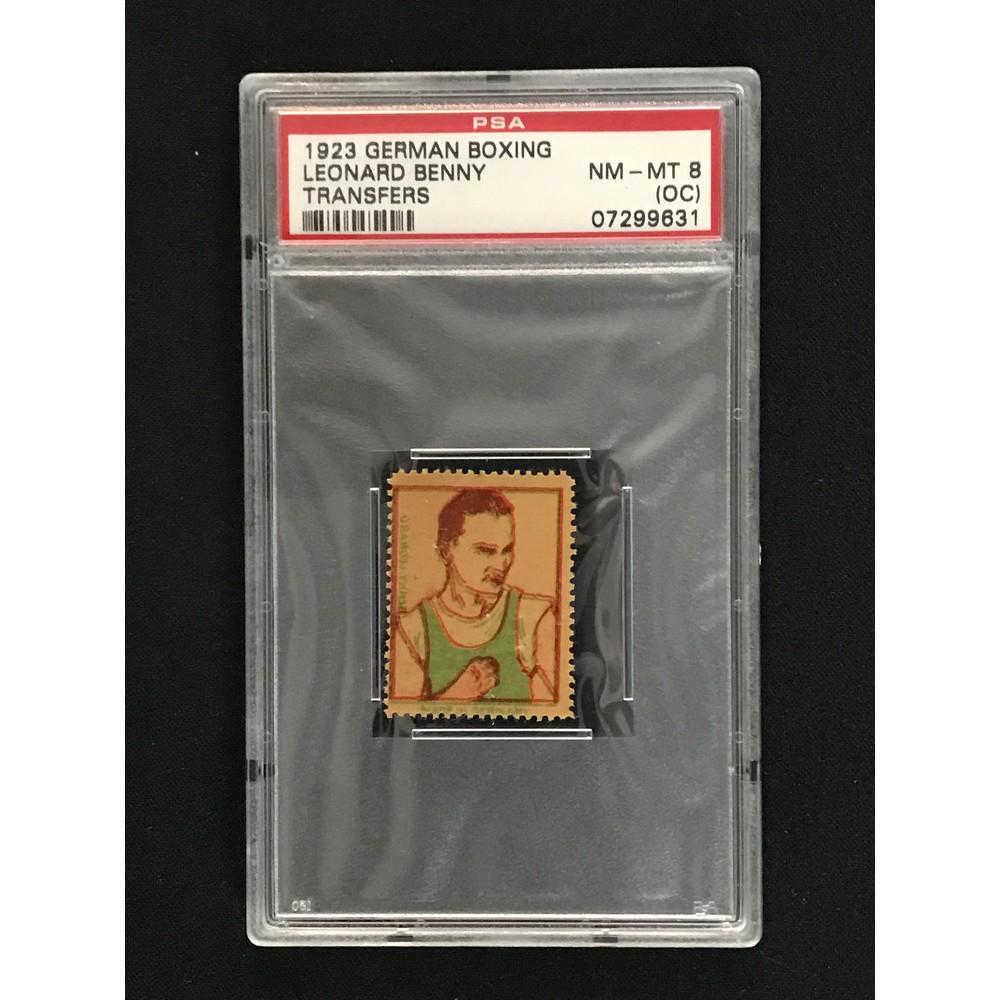 1923 German Boxing Leonard Benny Psa 8 Oc: 1923 German Boxing Leonard Benny Psa 8 Oc