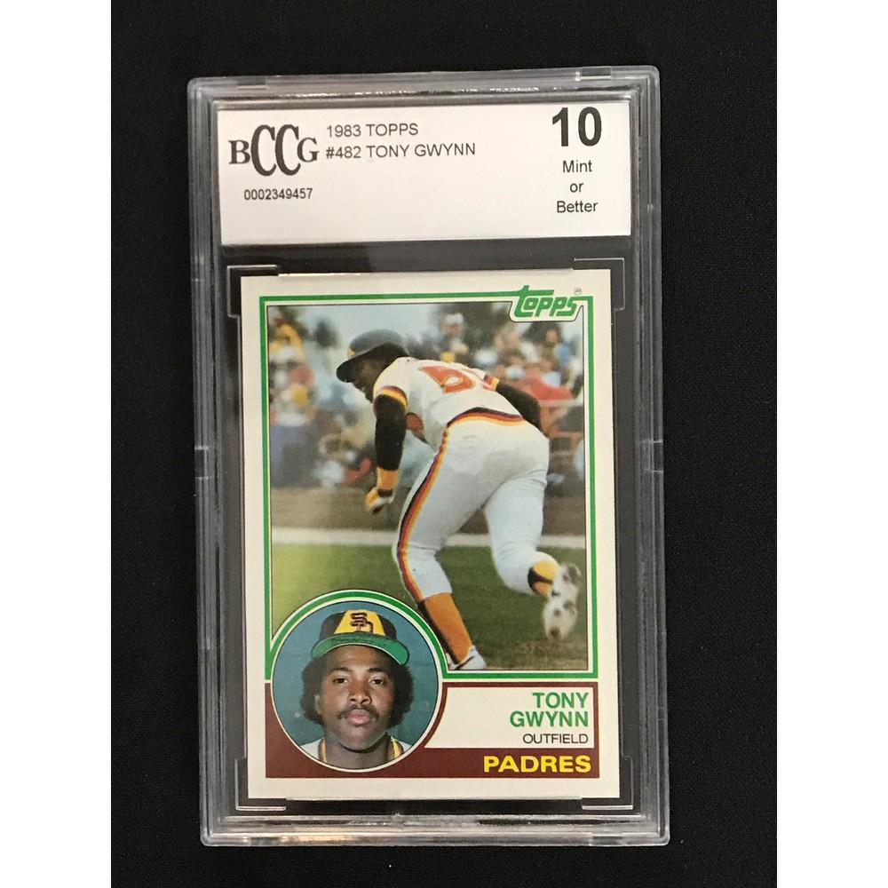 1983 Topps Tony Gwynn Rookie Bccg 10 (1 of 2)