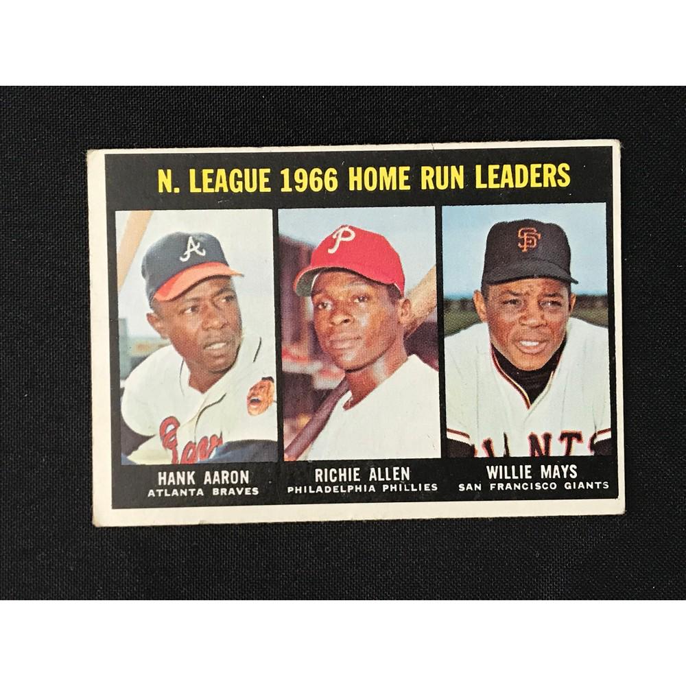 1966 Homerun Leader Aaron/mays: 1966 Homerun Leader Aaron/mays