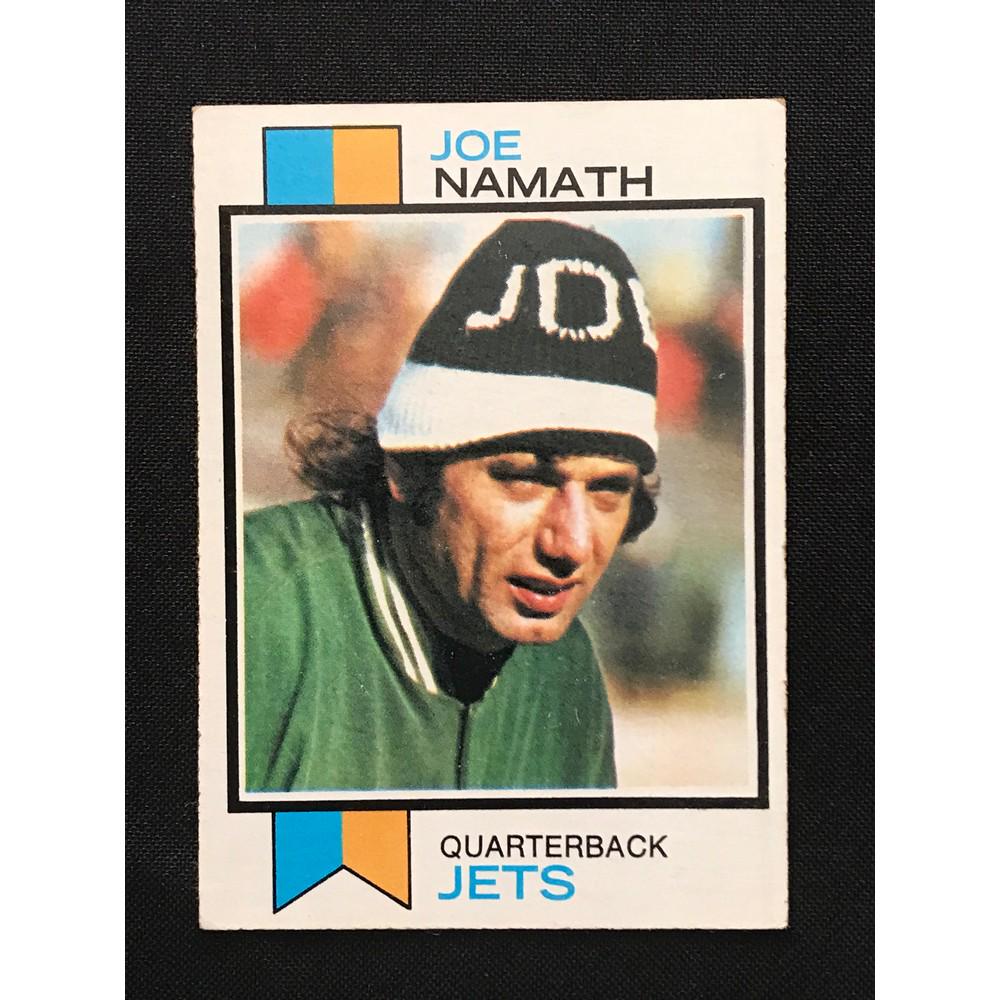 1973 Topps Joe Namath Card (1 of 2)