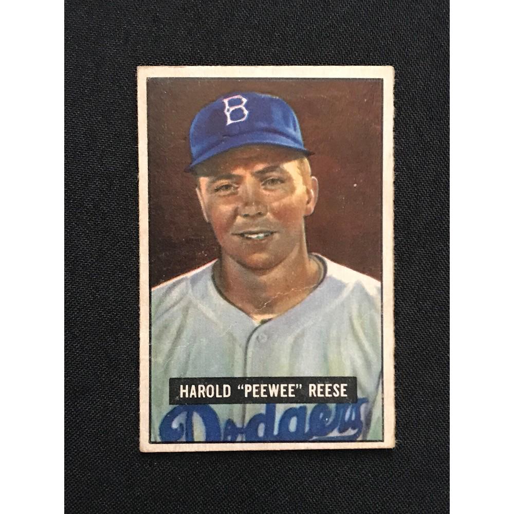 1951 Bowman Pee Wee Reese Rookie Card (1 of 2)
