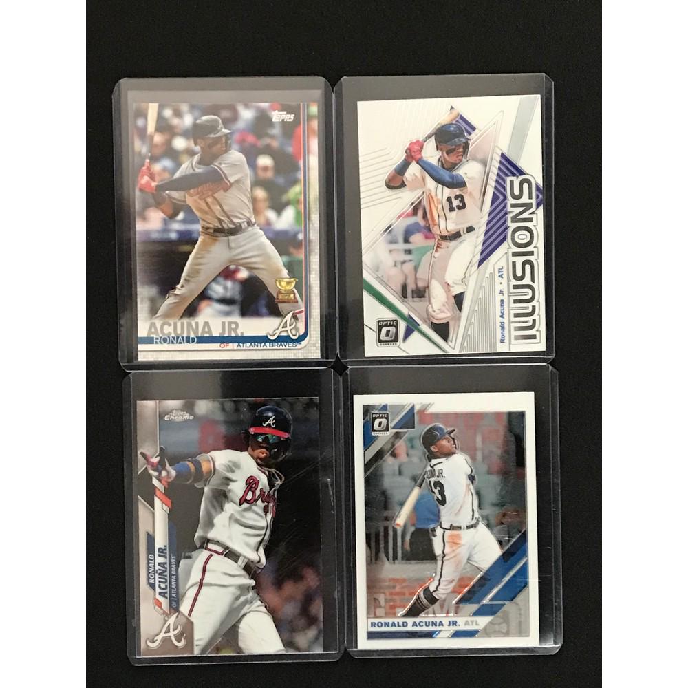 4 Ronald Acuna Jr. Cards (1 of 2)