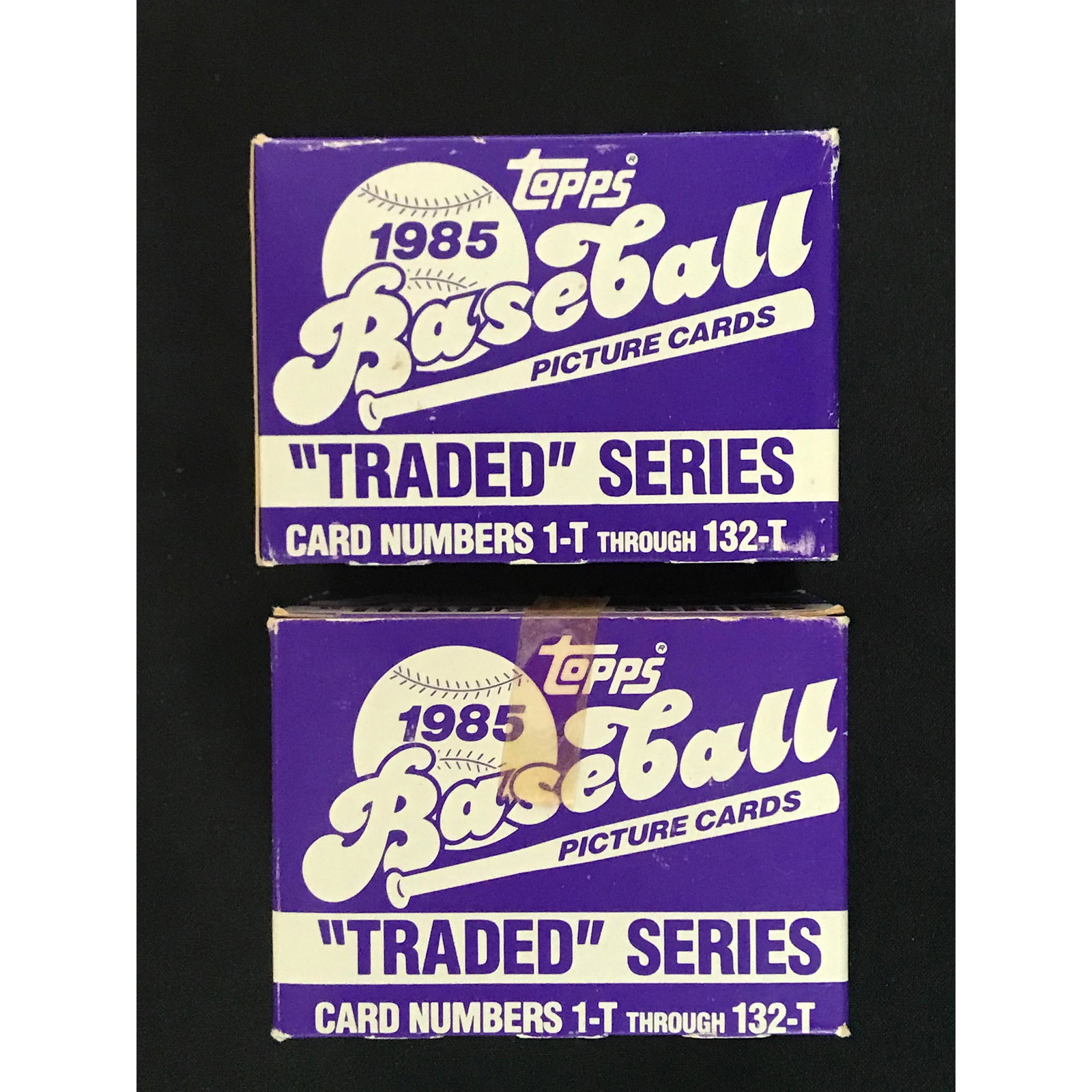 Two 1985 Topps Traded Baseball Sets (1 of 2)