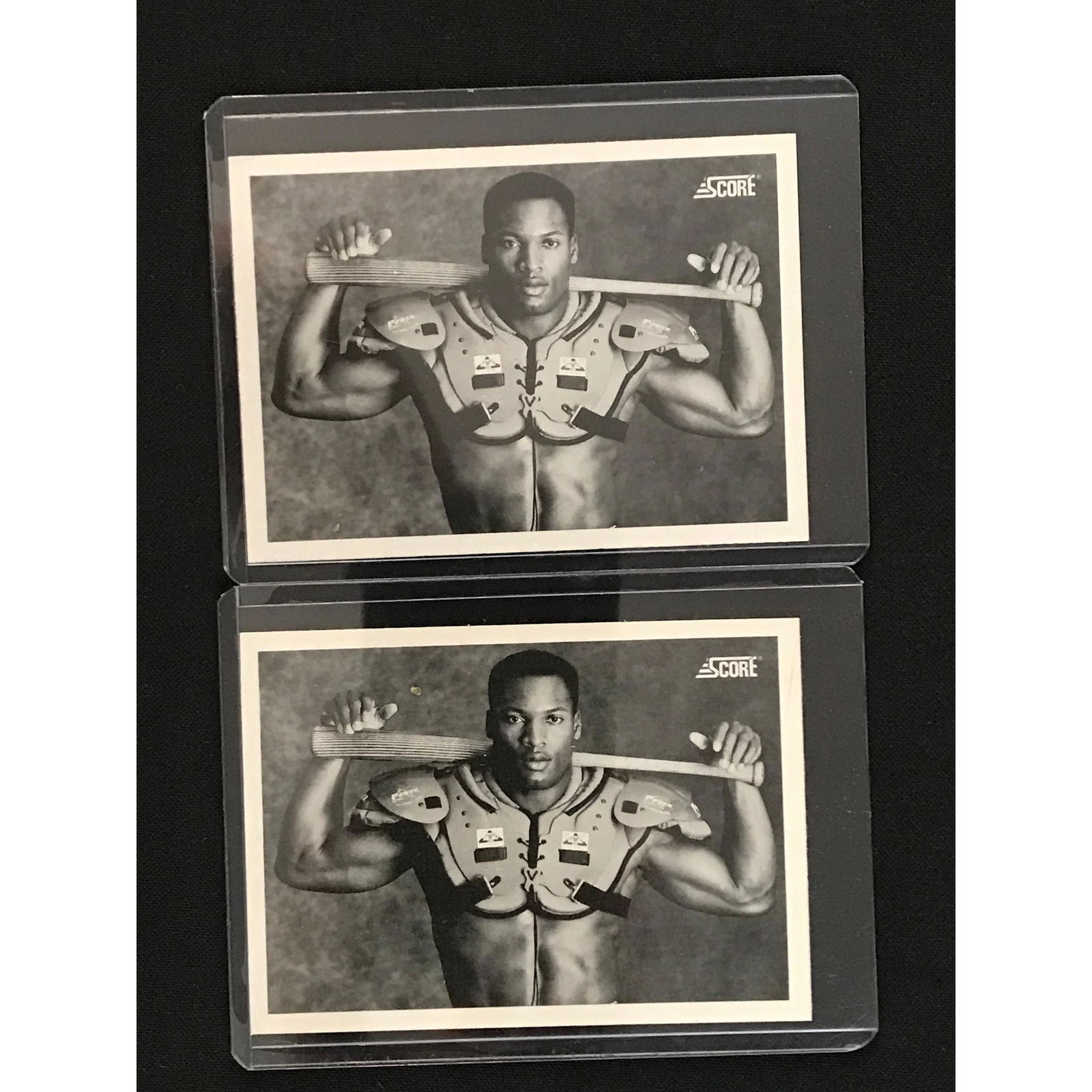 Pair Of 1990 Score Bo Knows Bo Jackson Cards (1 of 2)