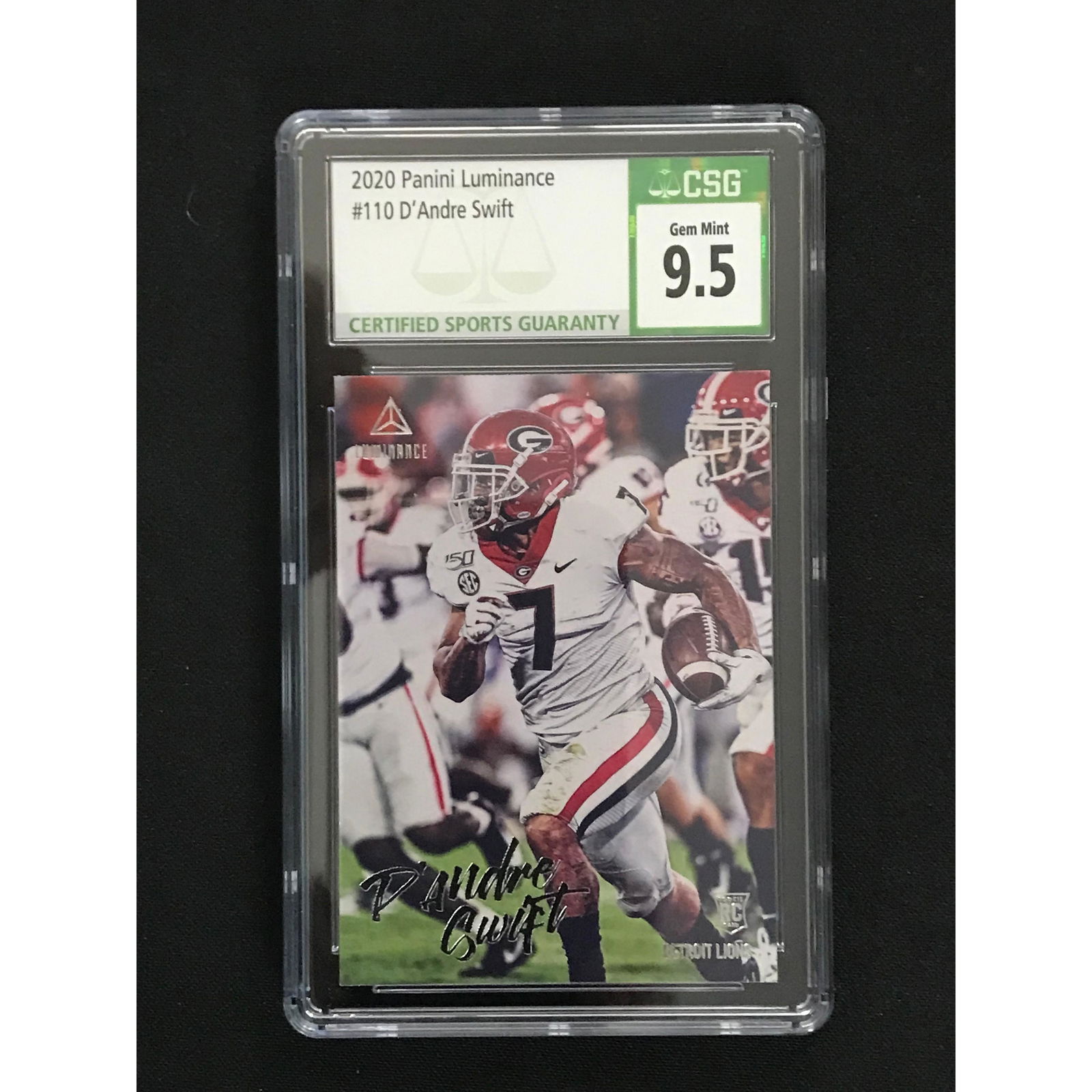 2020 Luminance D'andre Swift Rookie Csg 9.5 (1 of 2)