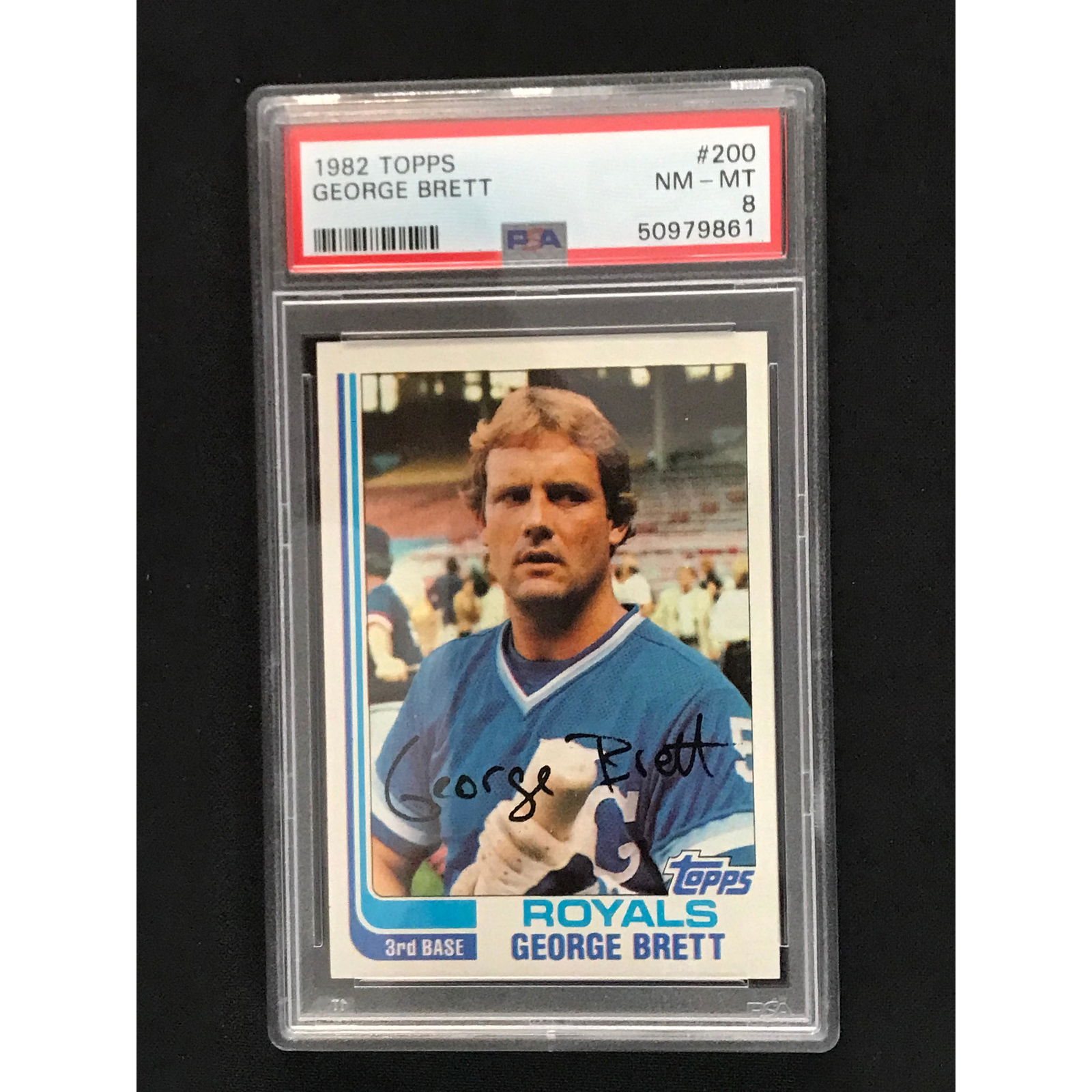 1982 Topps George Brett Psa 8 (1 of 2)