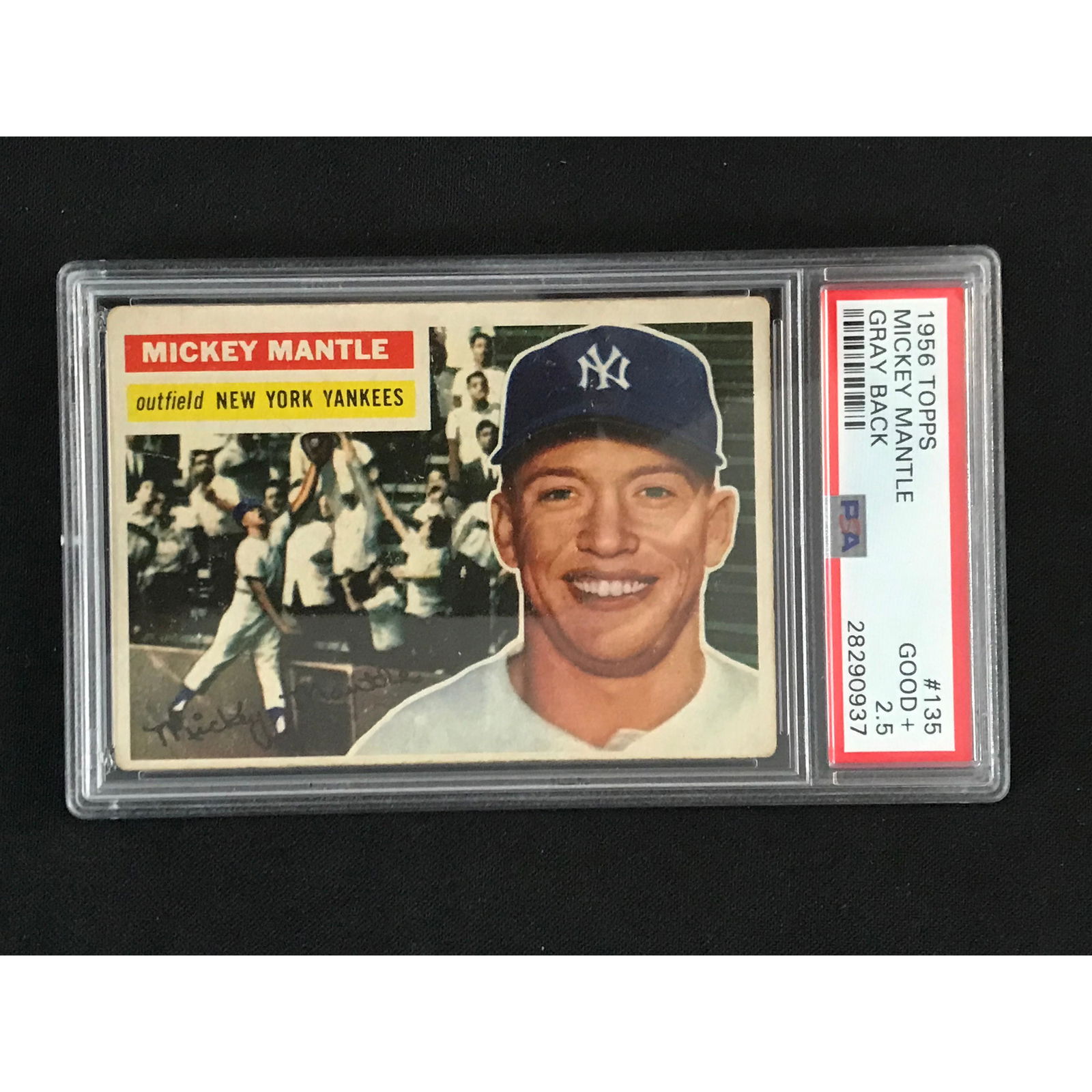 1956 Topps Mickey Mantle Psa 2.5 (1 of 2)