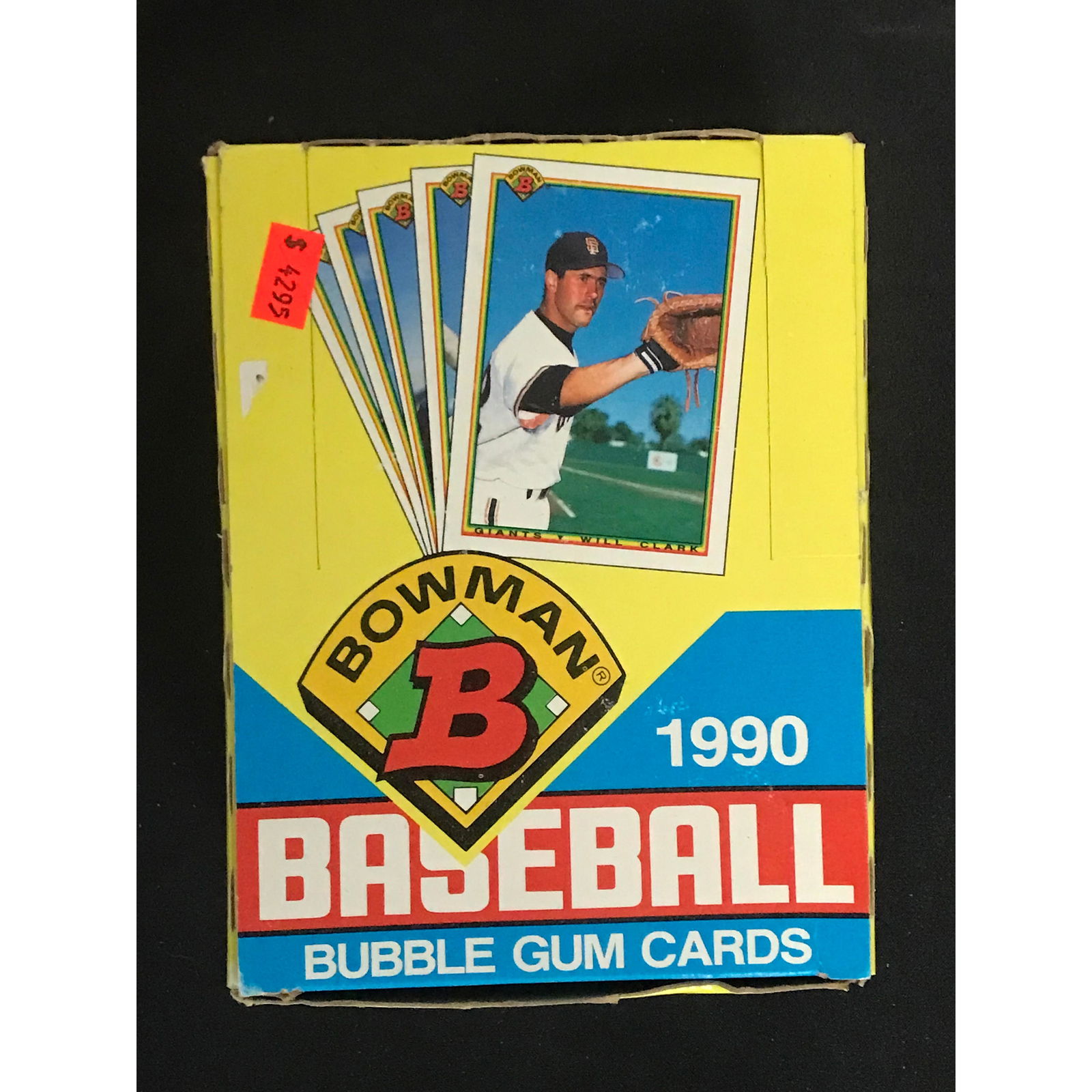 1990 Bowman Baseball Full Wax Box (1 of 2)