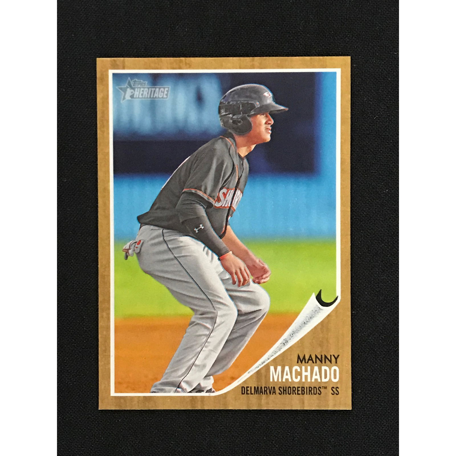 2011 Topps Manny Machado Minor League Card (1 of 2)