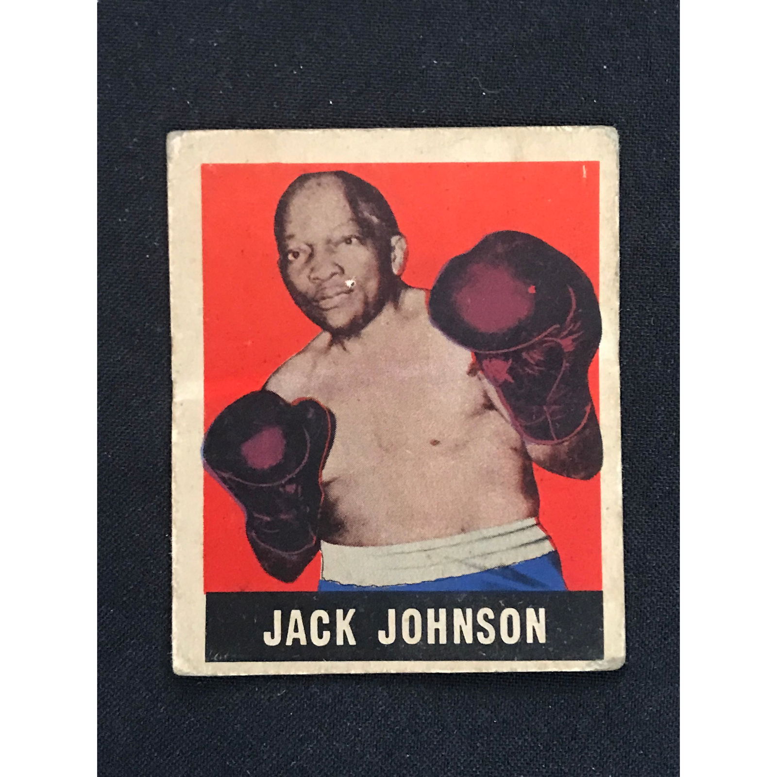 1948 Leaf Boxing Jack Johnson: 1948 Leaf Boxing Jack Johnson