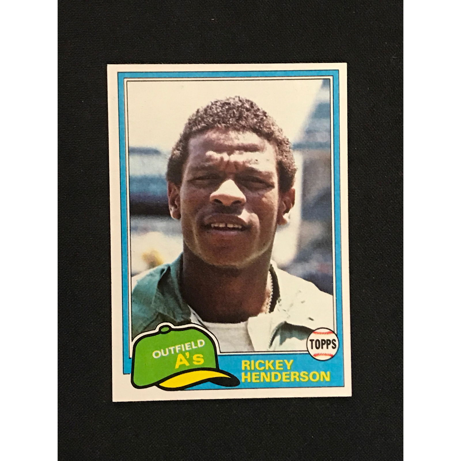 1981 Topps Rickey Henderson Mint (1 of 2)