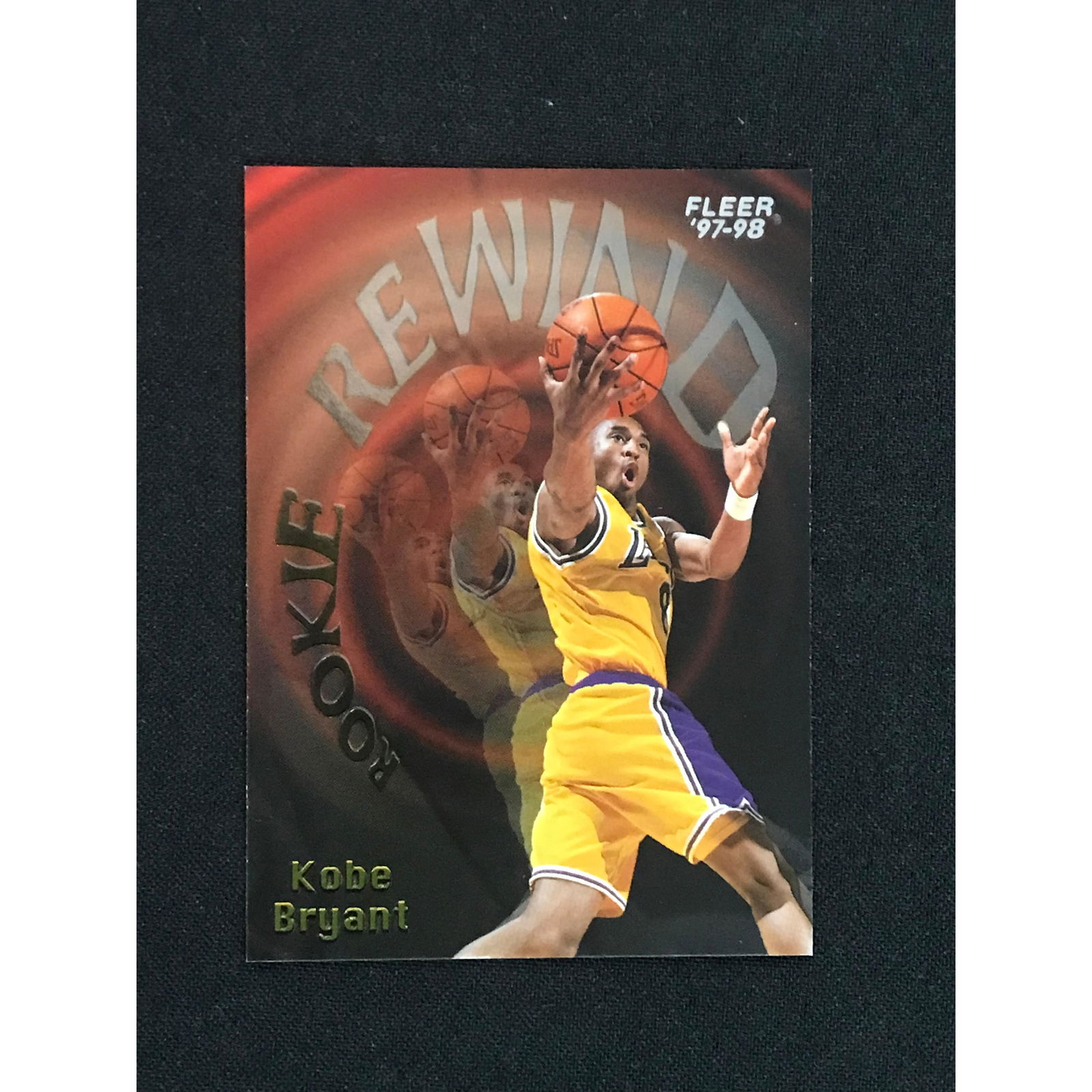 1997 Fleer Kobe Bryant Insert Card (1 of 2)