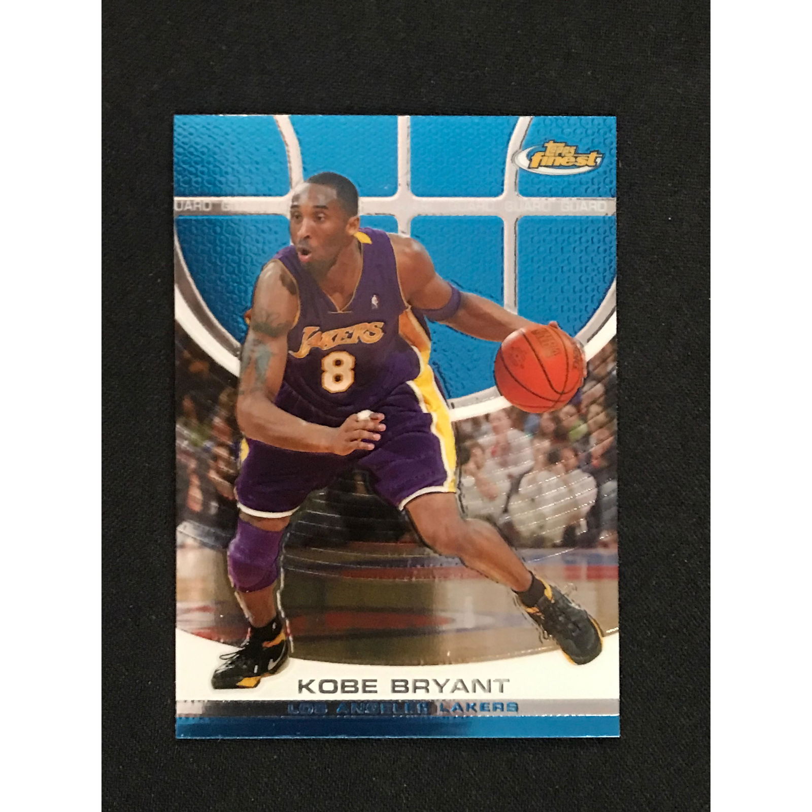 2006 Topps Finest Kobe Bryant Card (1 of 2)