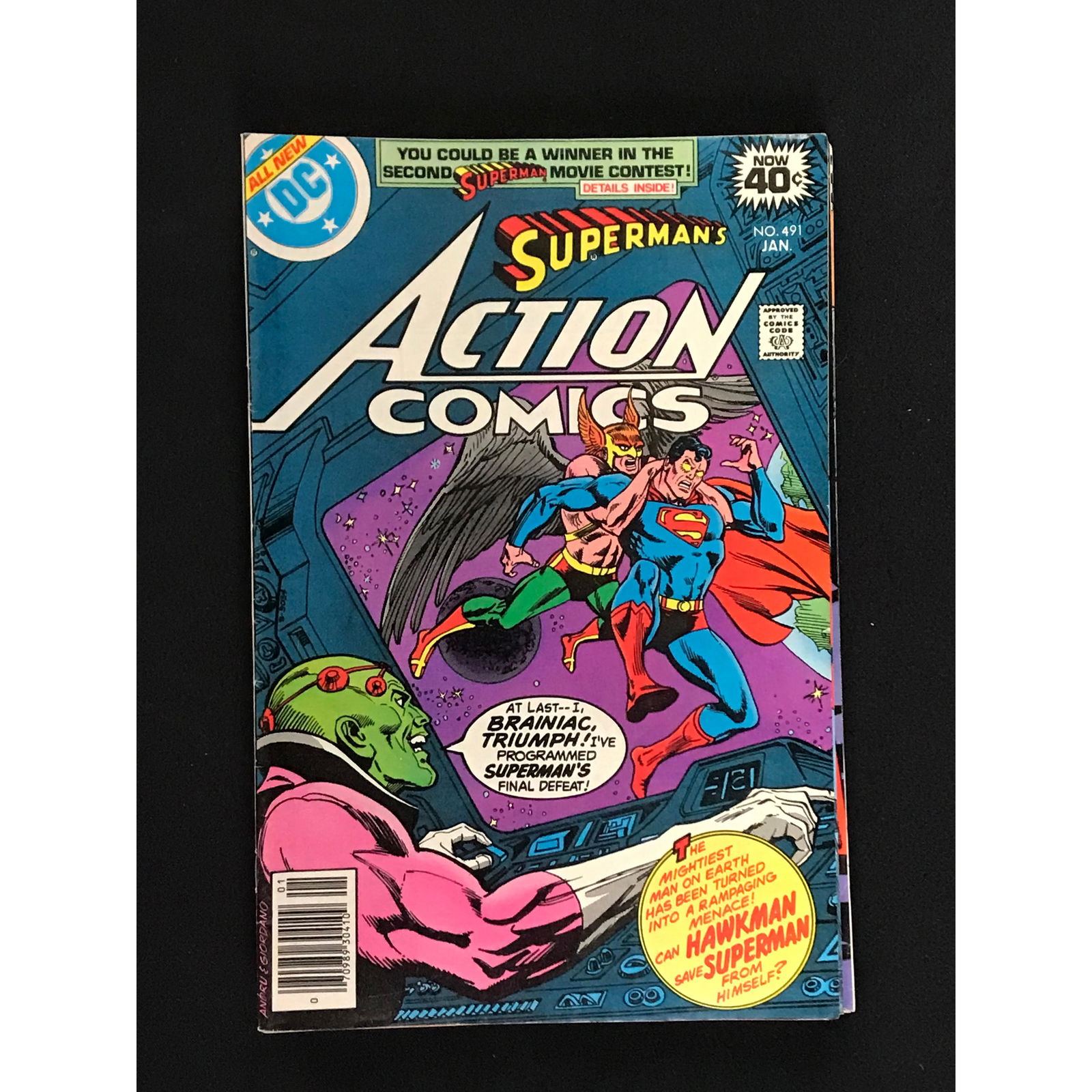 9 Vintage Dc Comics Superman Comics (1 of 9)