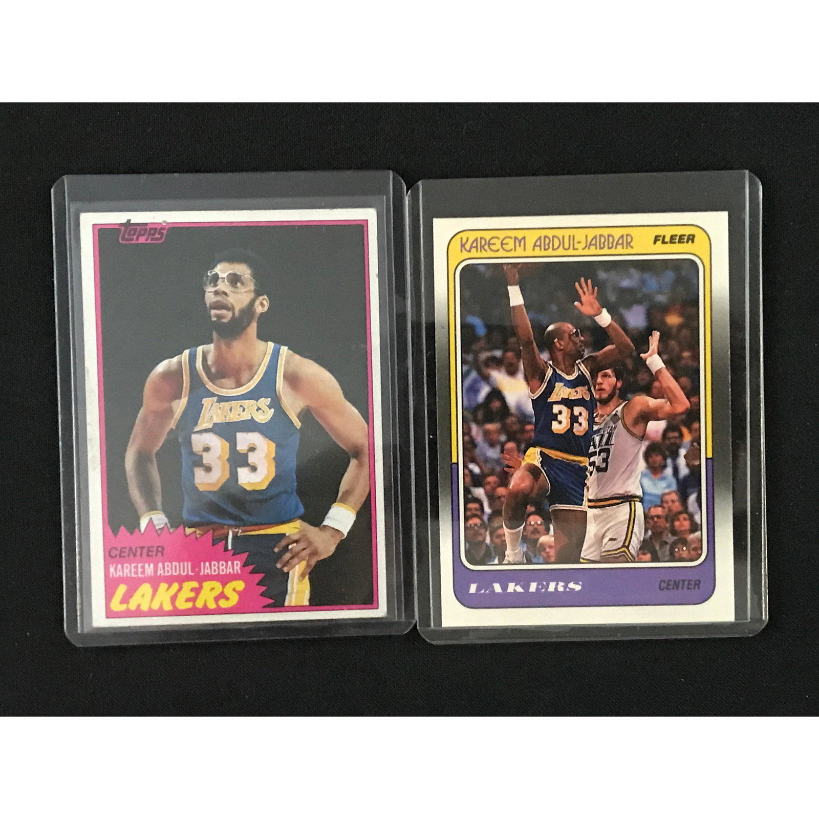 Two Vintage Kareem Abdul Jabbar Cards (1 of 2)