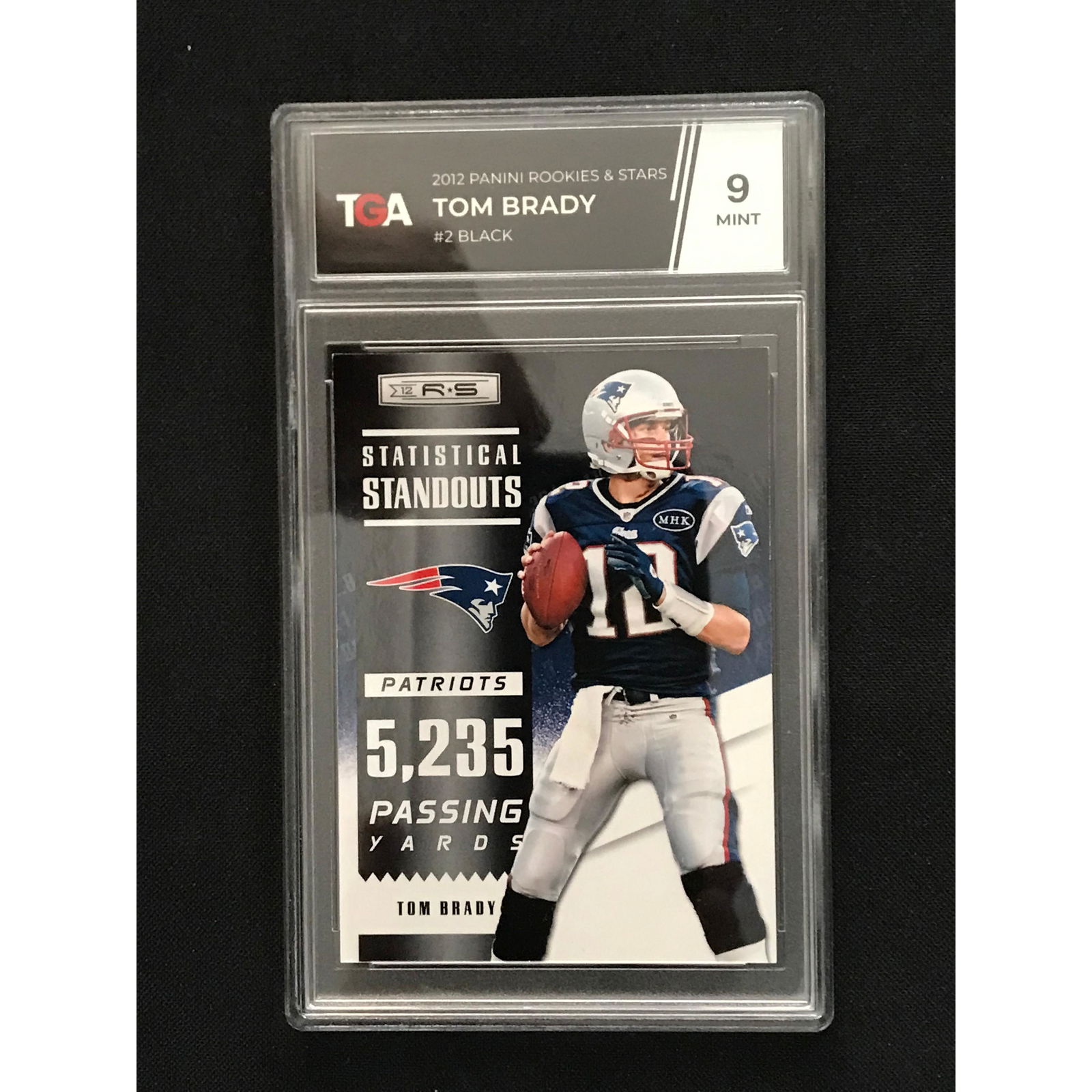 2012 Panini R&s Tom Brady Tga 9 Mint (1 of 2)