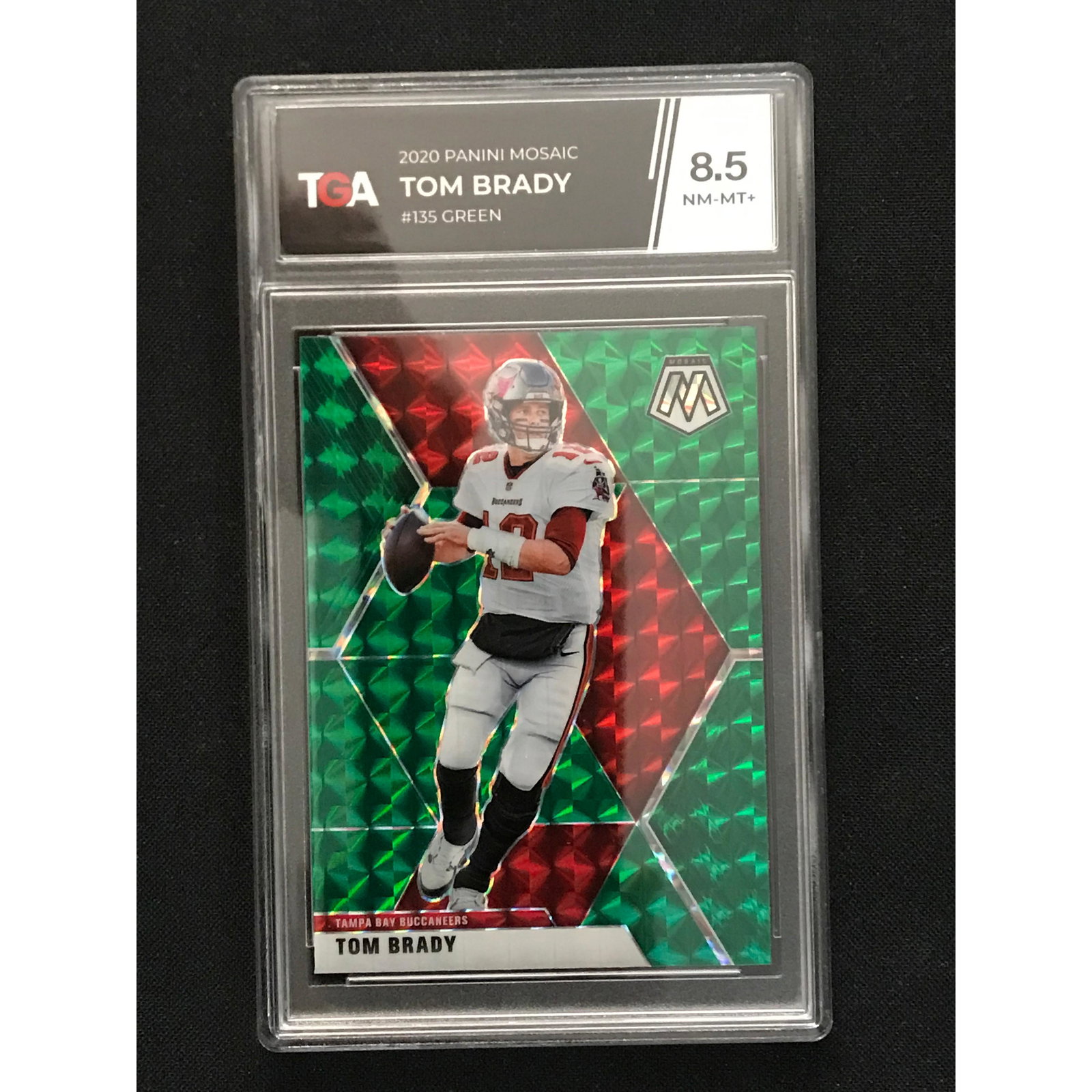 2020 Panini Mosiac Green Tom Brady Tga 8.5 (1 of 2)