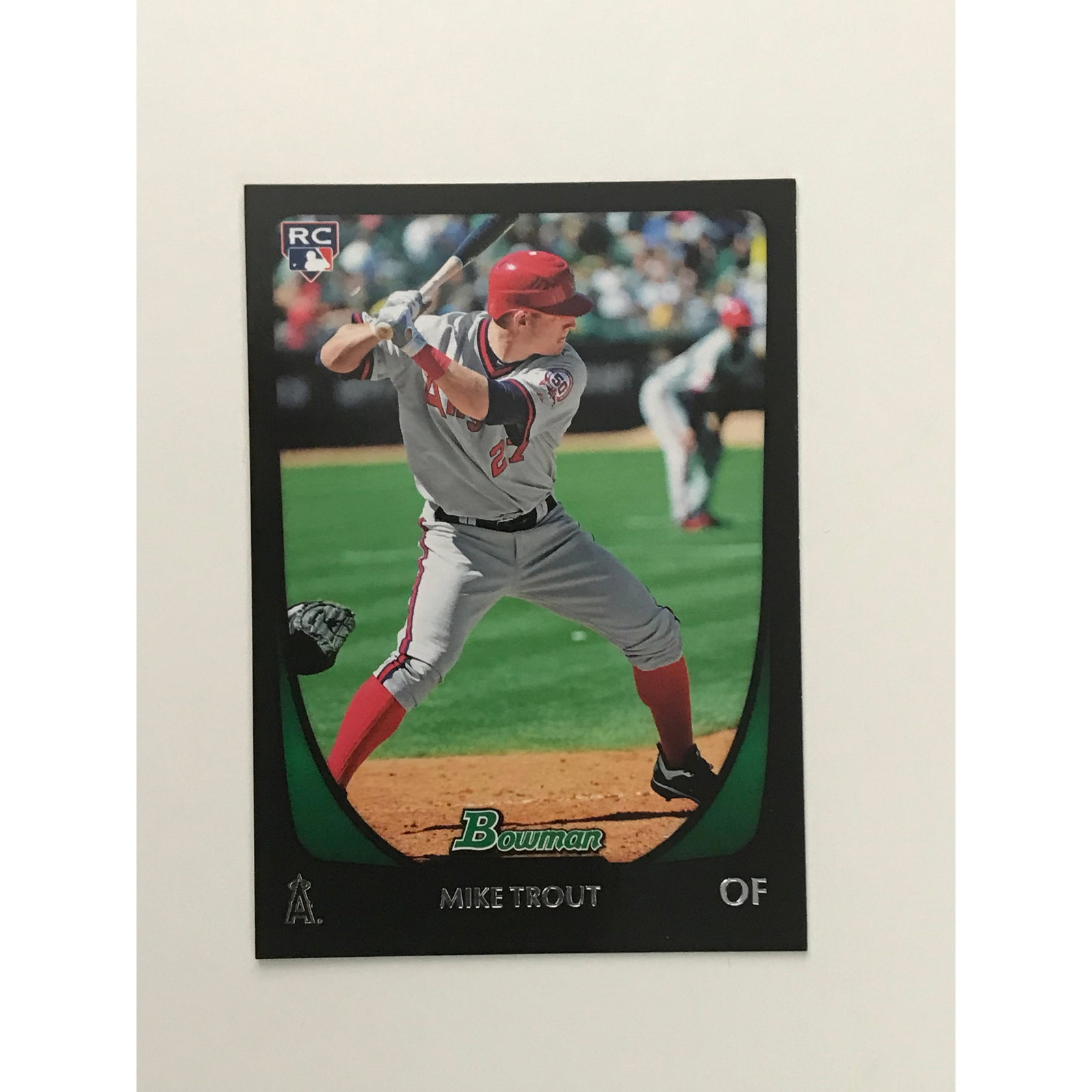 2011 Bowman Mike Trout Rookie Card (1 of 2)