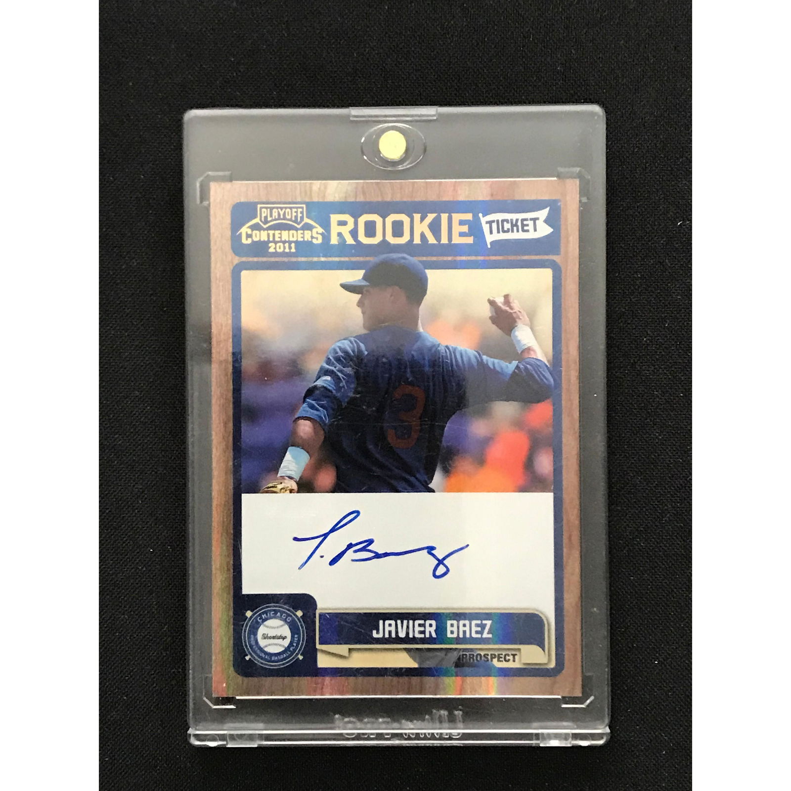 2011 Contenders Javier Baez Rookie Auto (1 of 2)