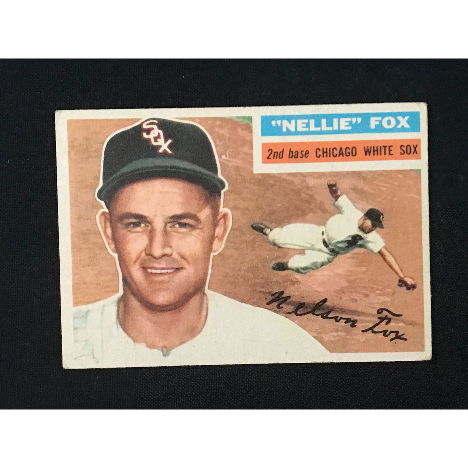 1956 Topps Nellie Fox Card Vg (1 of 2)