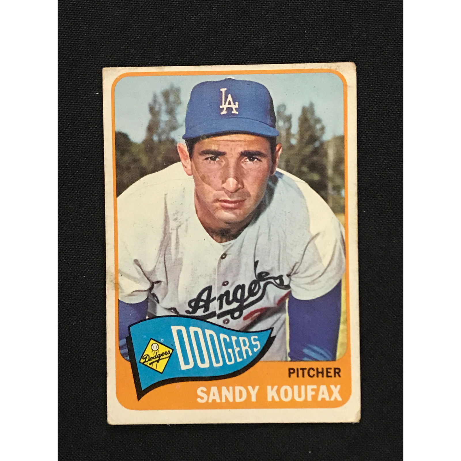 1965 Topps Sandy Koufax Card (1 of 2)