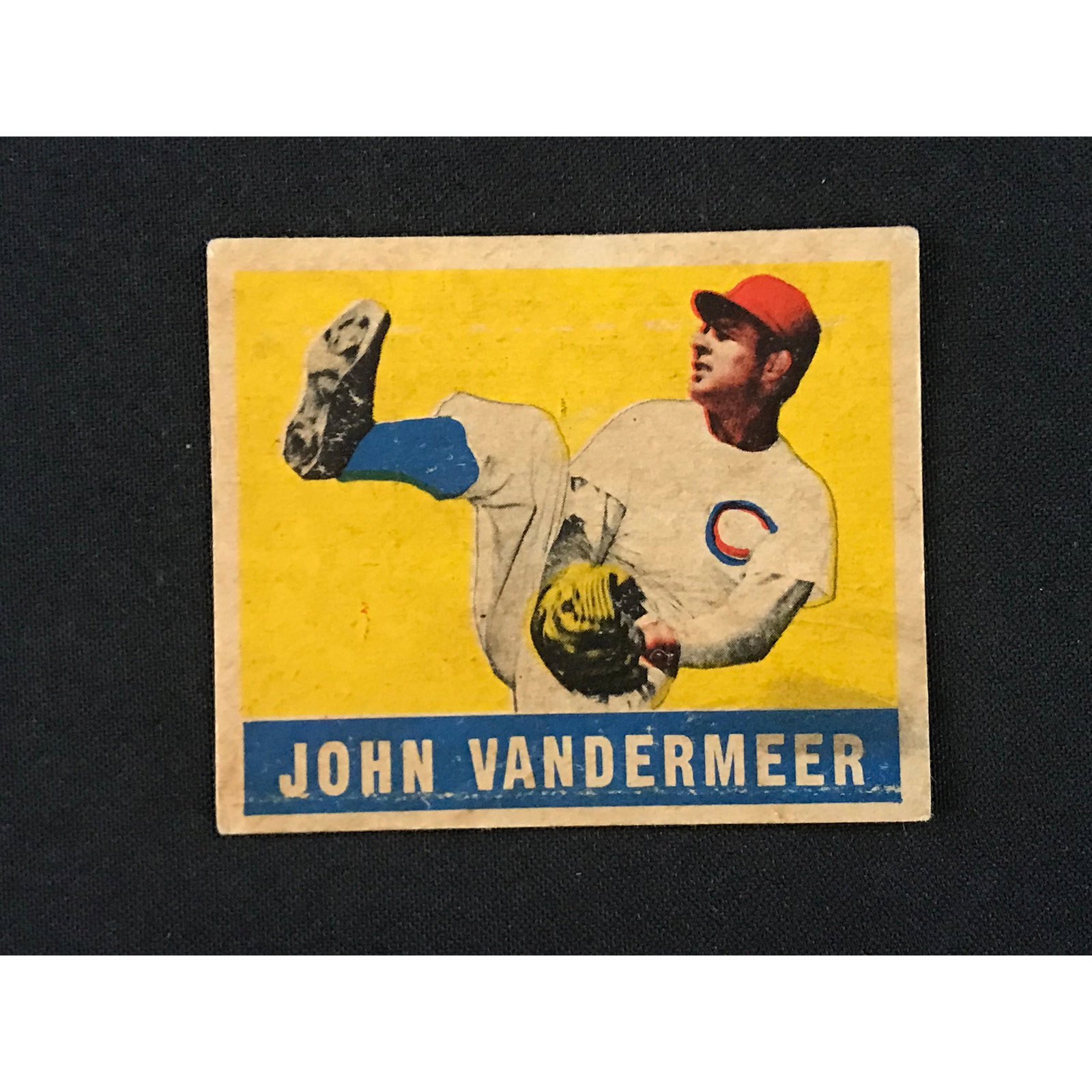 1948 Leaf Baseball John Vandermeer (1 of 2)