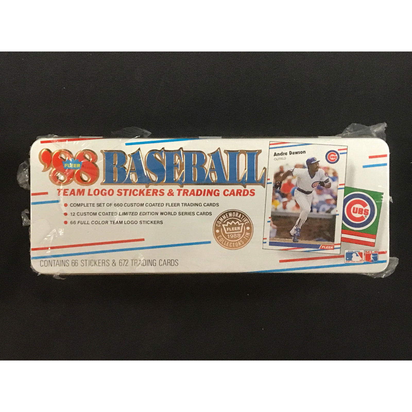 1988 Fleer Baseball Complete Set In Sealed Tin (1 of 2)