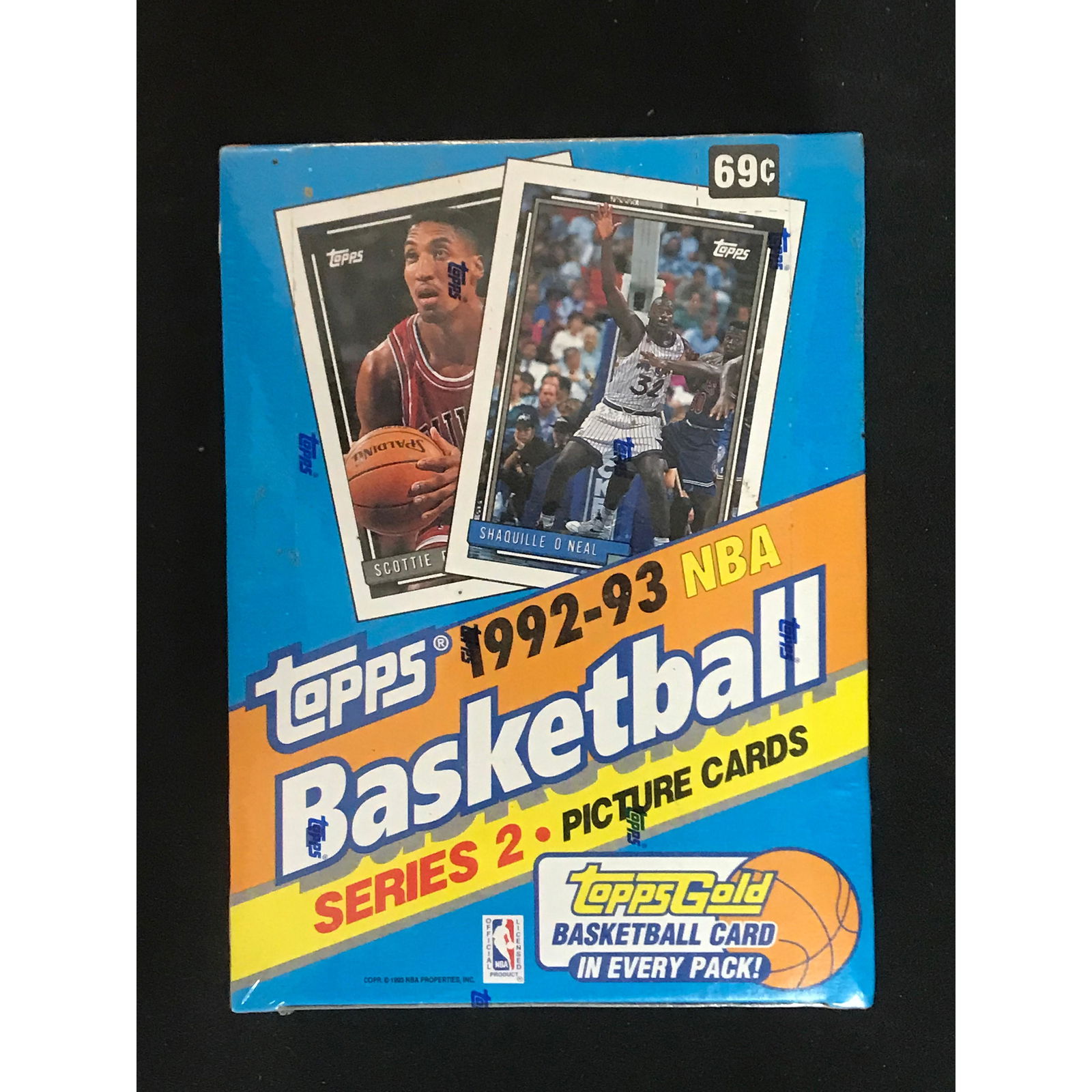 1992-93 Topps Basketball Sealed Wax Box (1 of 2)