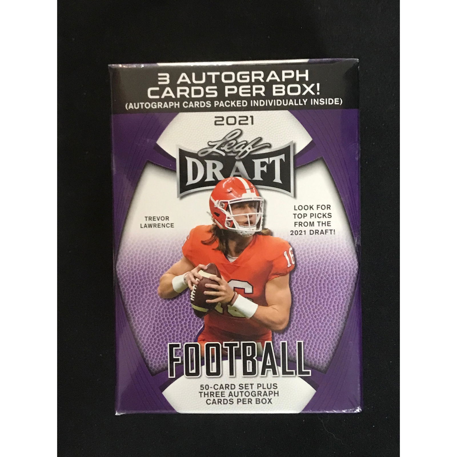 2021 Leaf Draft Football Sealed Blaster Box (1 of 2)