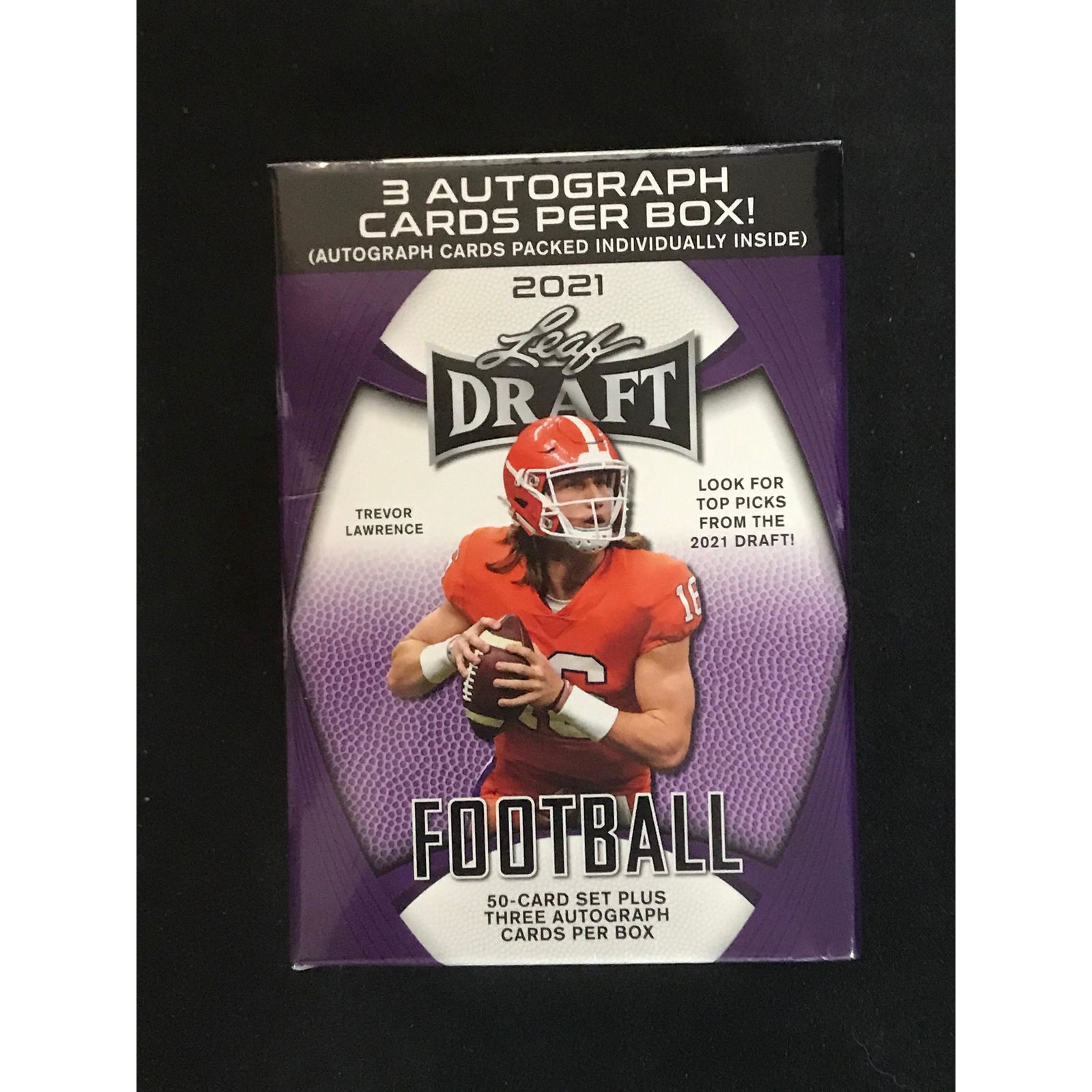 2021 Leaf Draft Football Sealed Blaster Box (1 of 2)