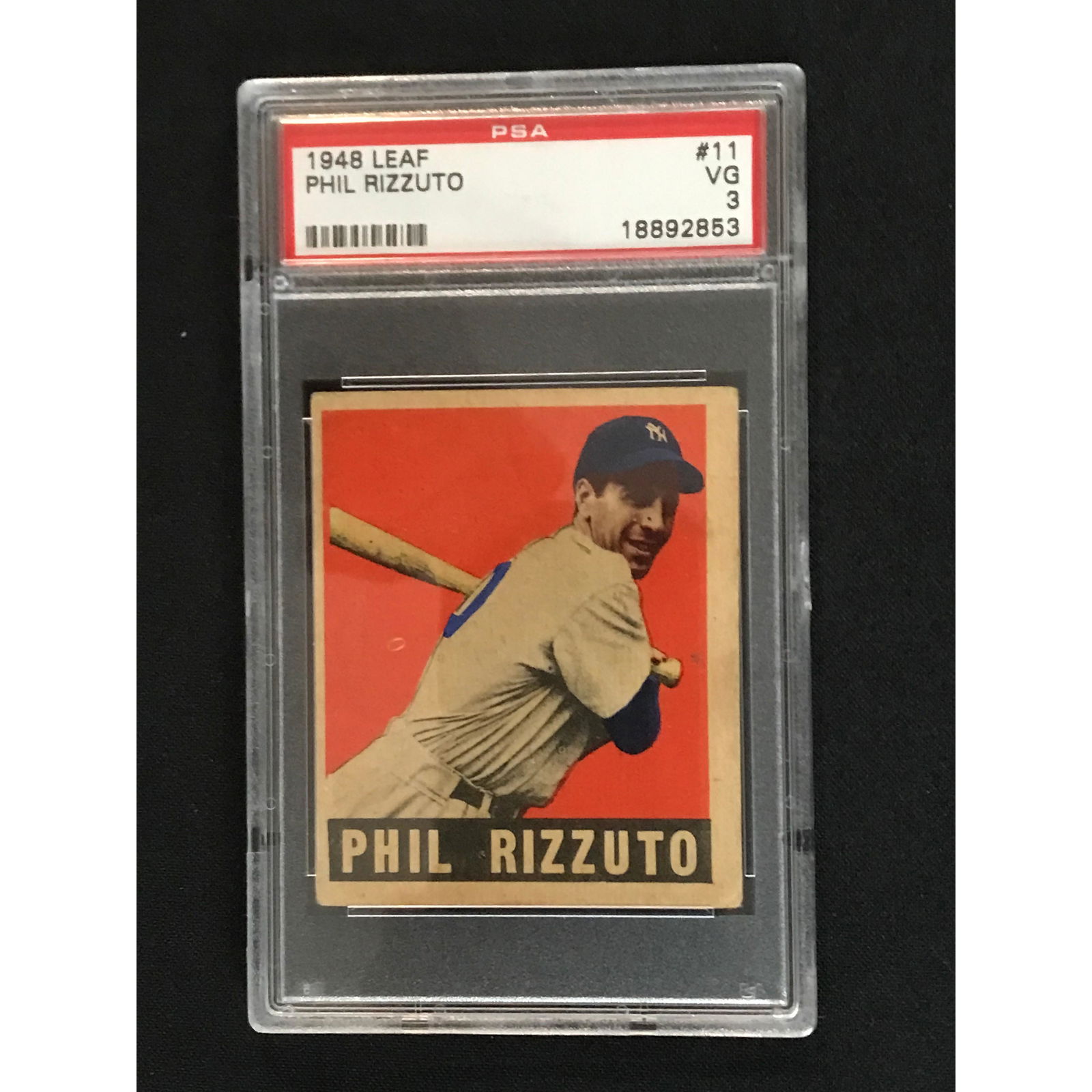 1948 Leaf Phil Rizzuto Psa 3 (1 of 2)