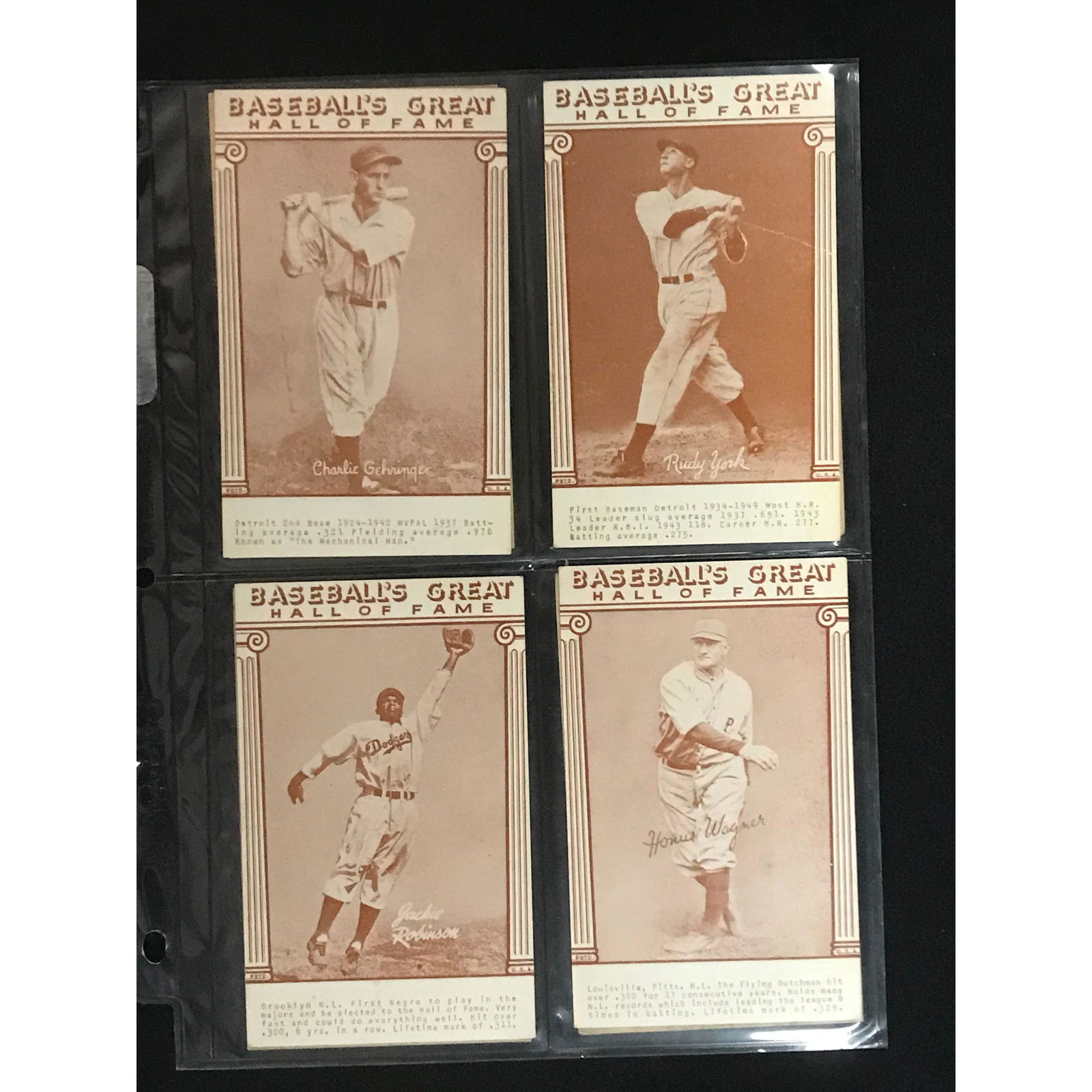 8 Baseball Postcards And Exhibit Cards Hof (1 of 2)