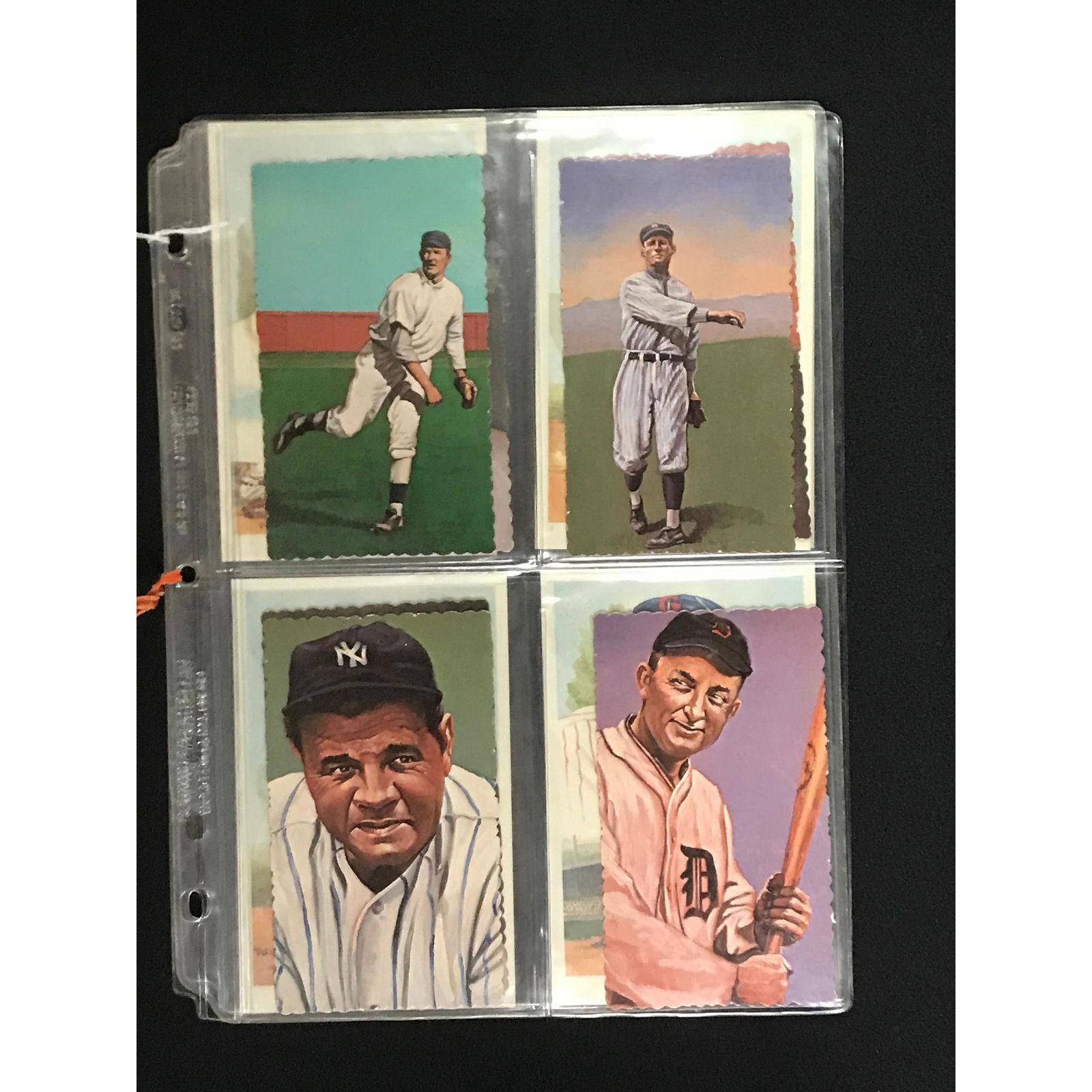 13 Oversized Baseball Painting Cards/postcards (1 of 7)