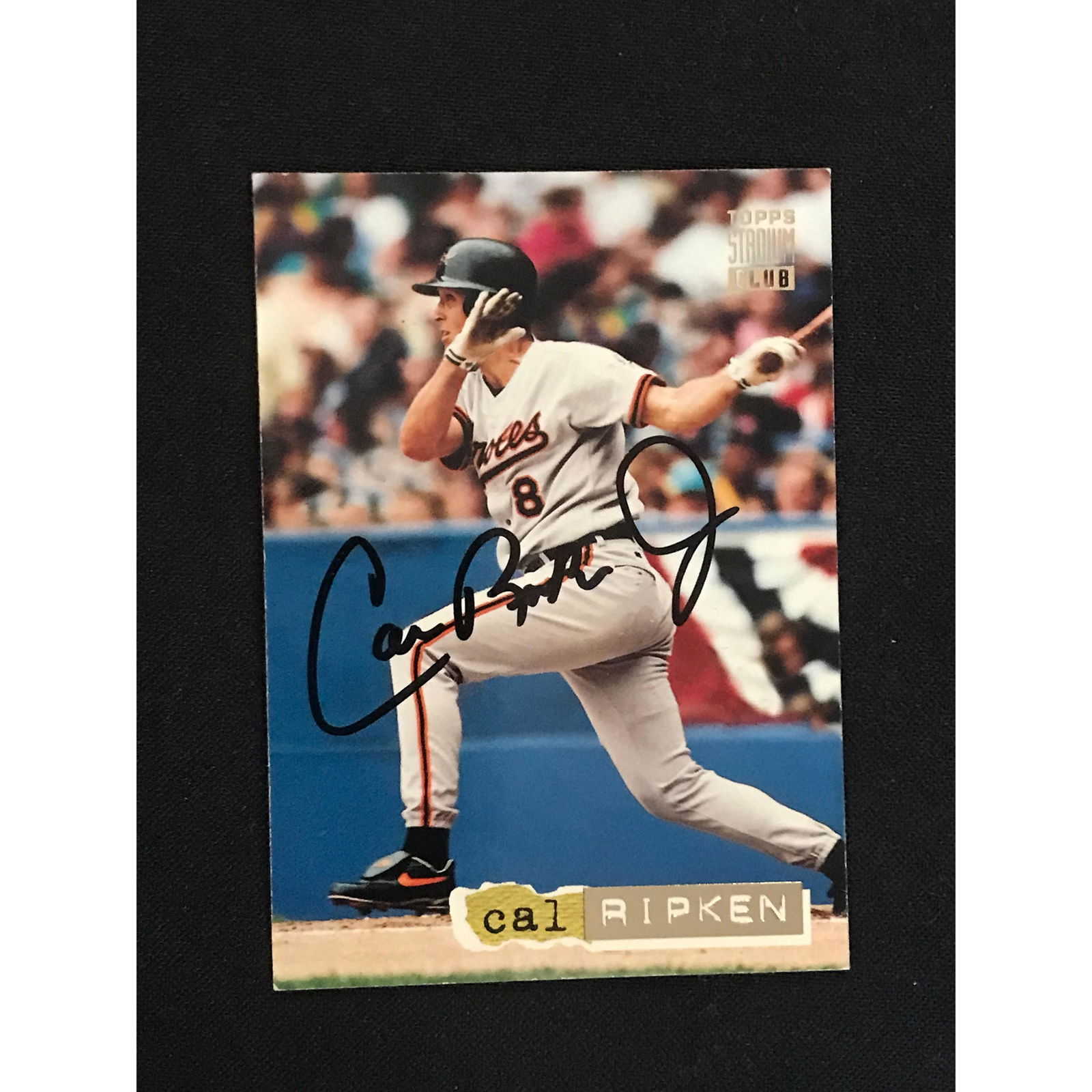 1994 Topps Stadium Club Cal Ripken Jr. Auto Card (1 of 2)