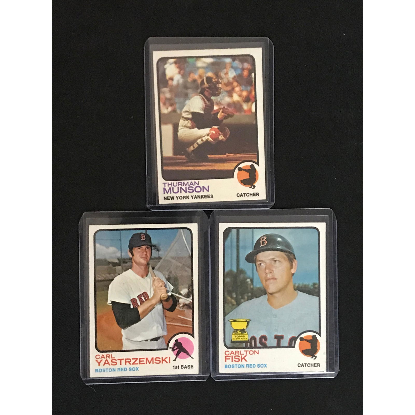 Three 1973 Topps Baseball Hof (1 of 2)