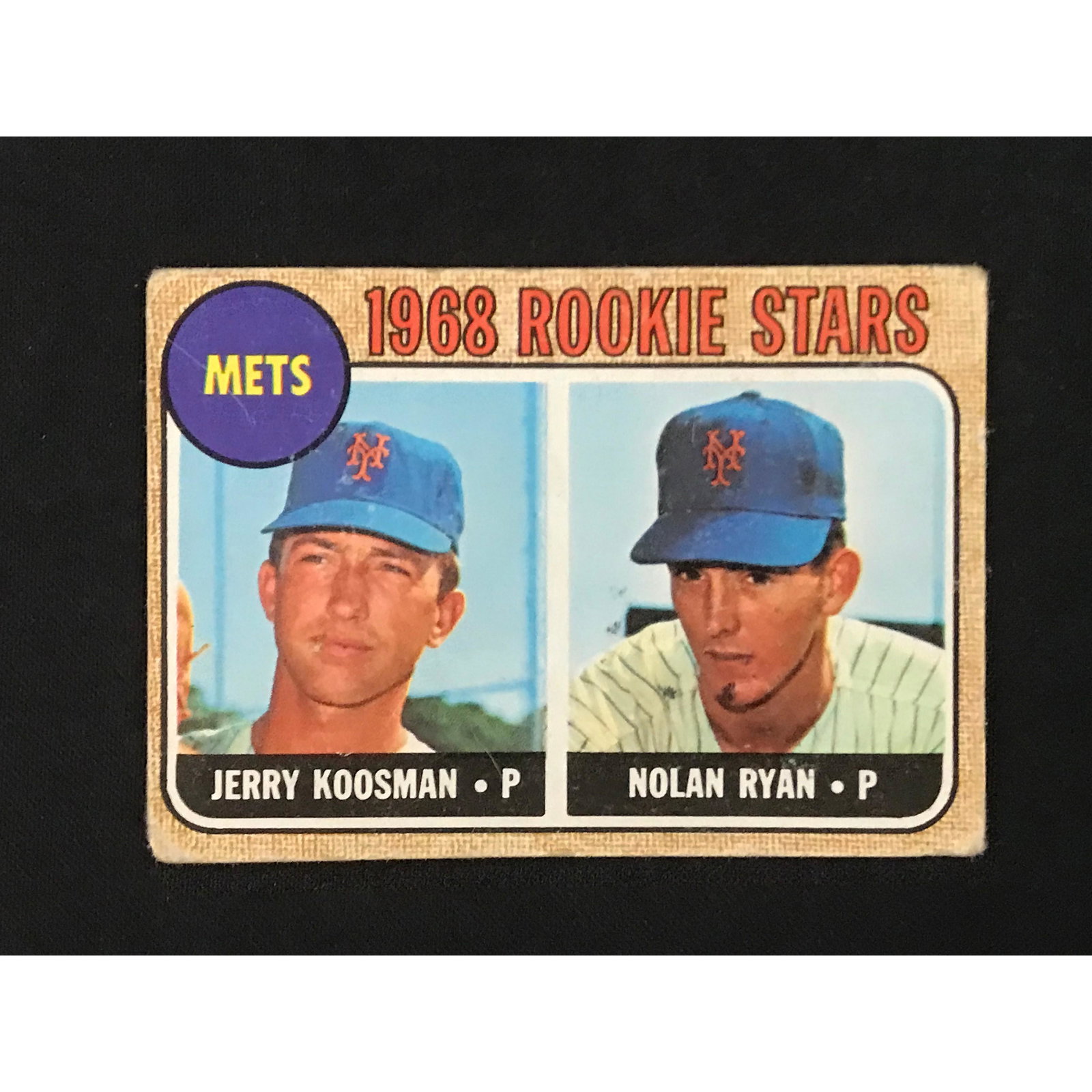 1968 Topps Nolan Ryan Rookie Good (1 of 2)