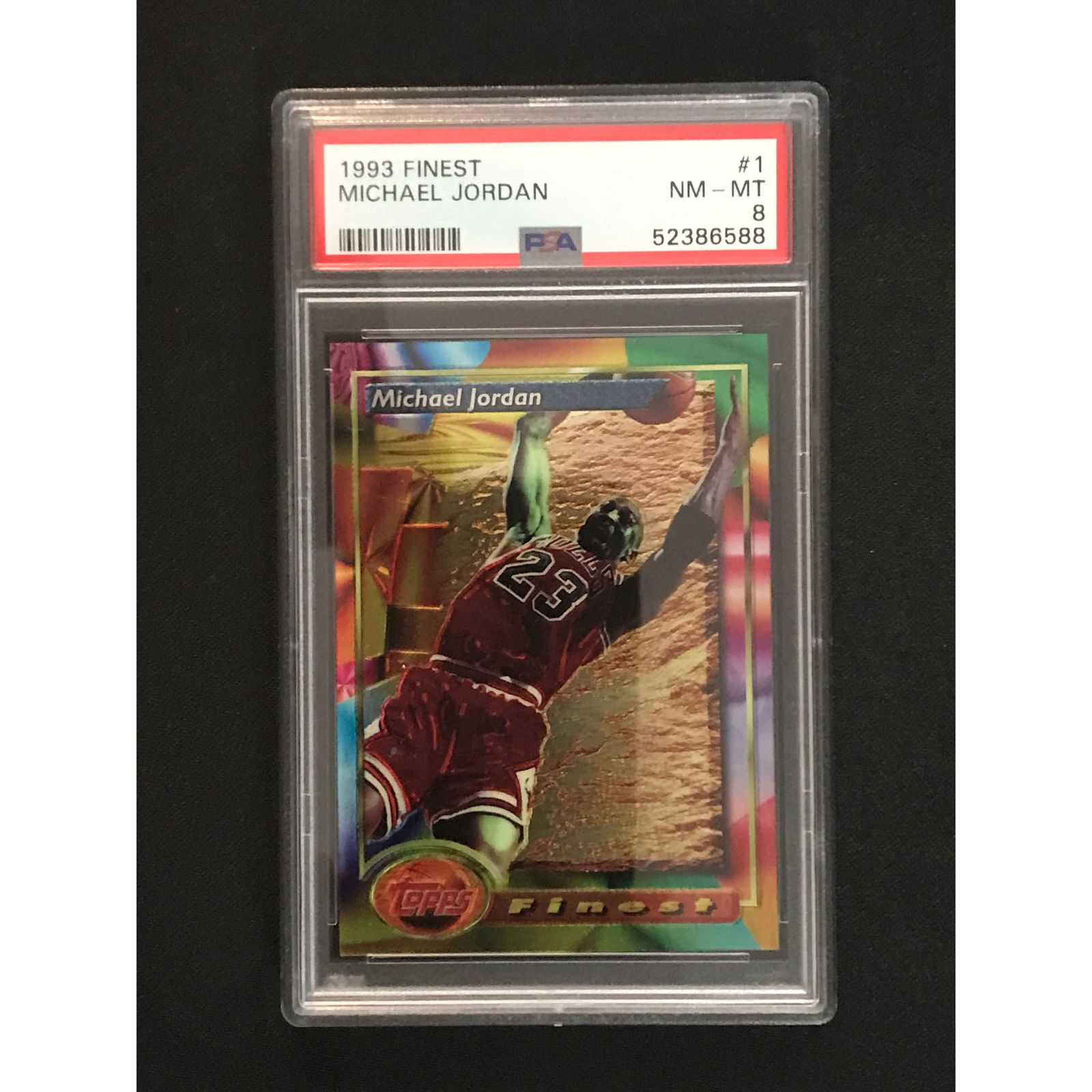 1993 Finest Michael Jordan Psa 8 (1 of 2)