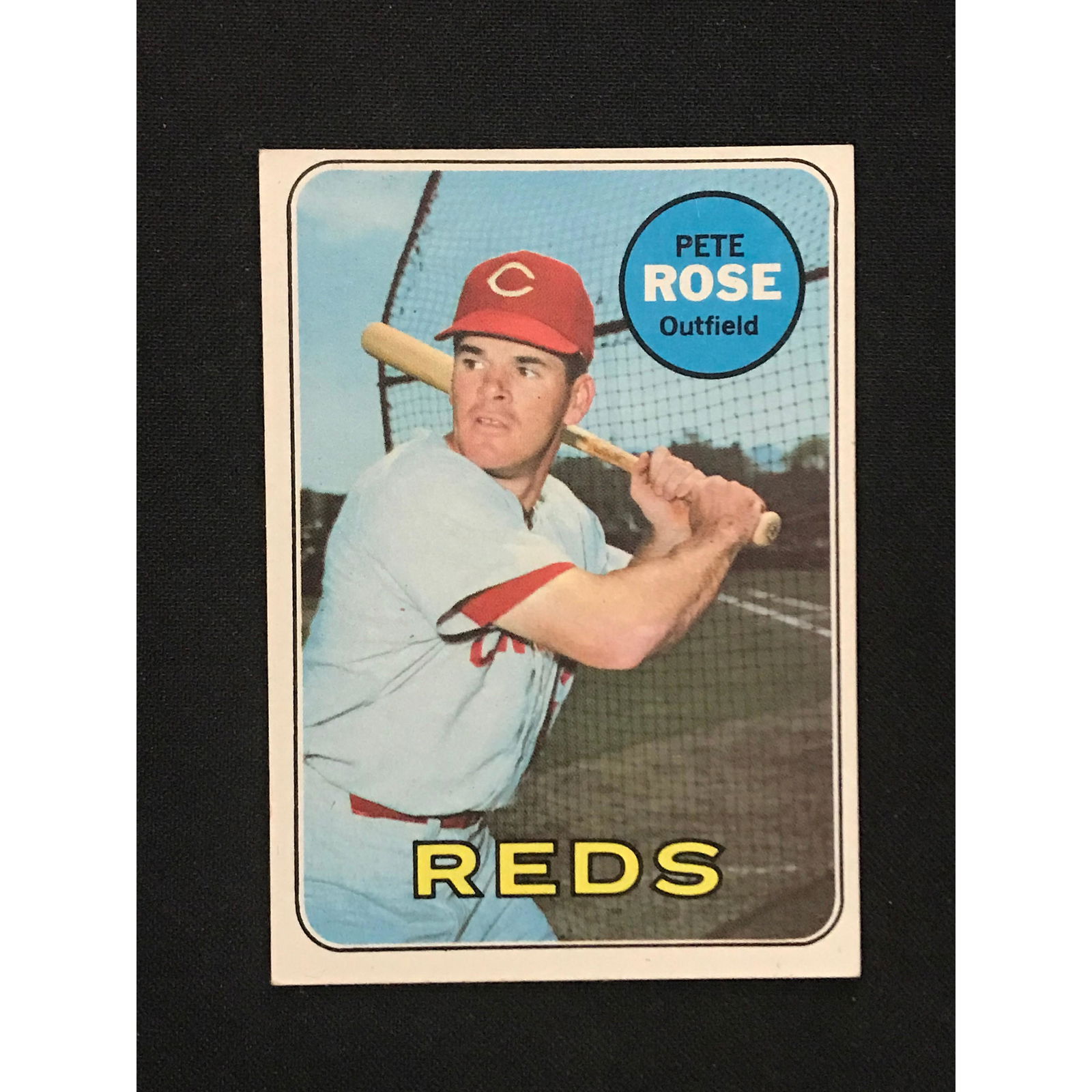 1969 Topps Pete Rose Card (1 of 2)